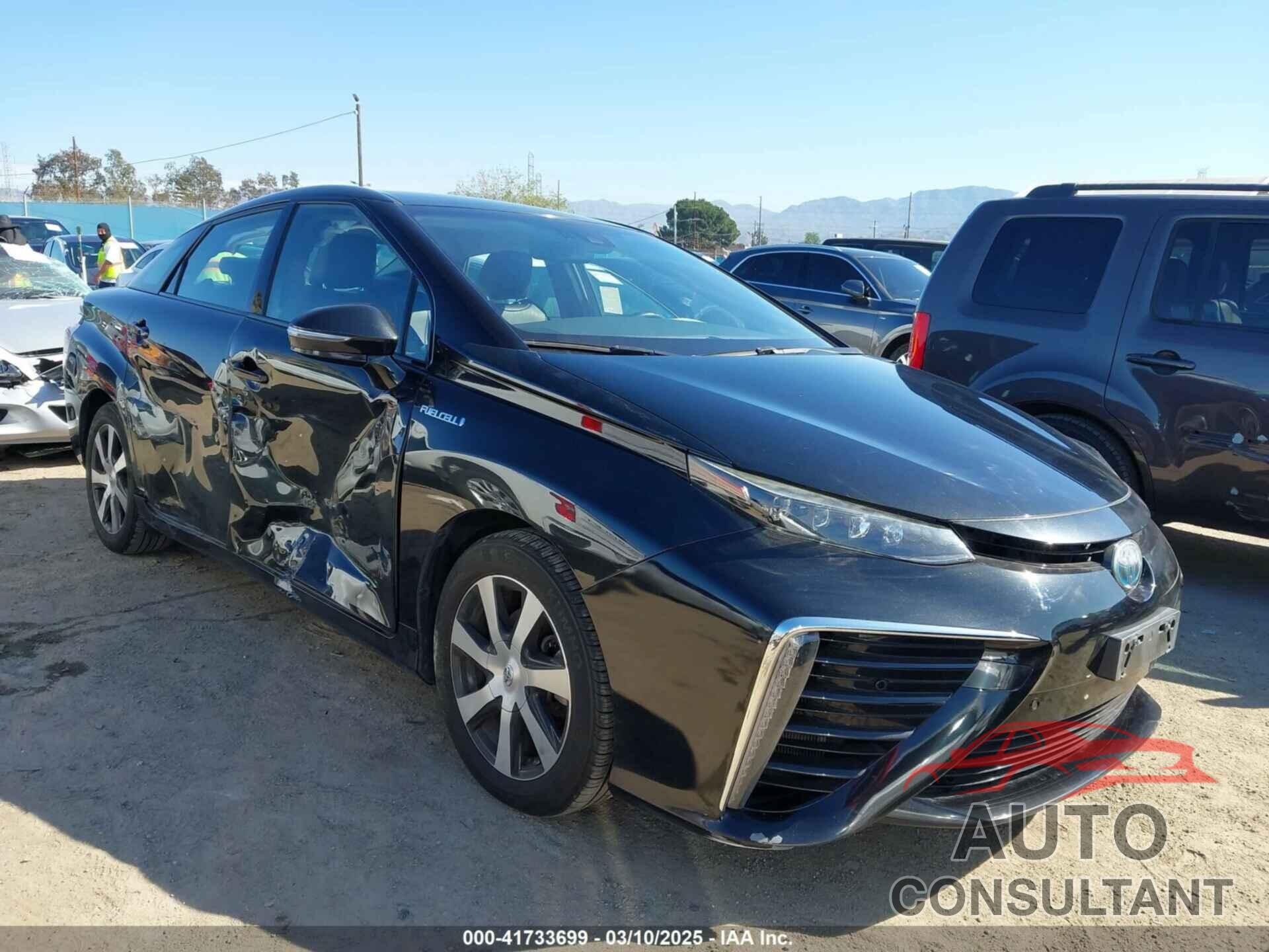TOYOTA MIRAI 2019 - JTDBVRBD1KA006336