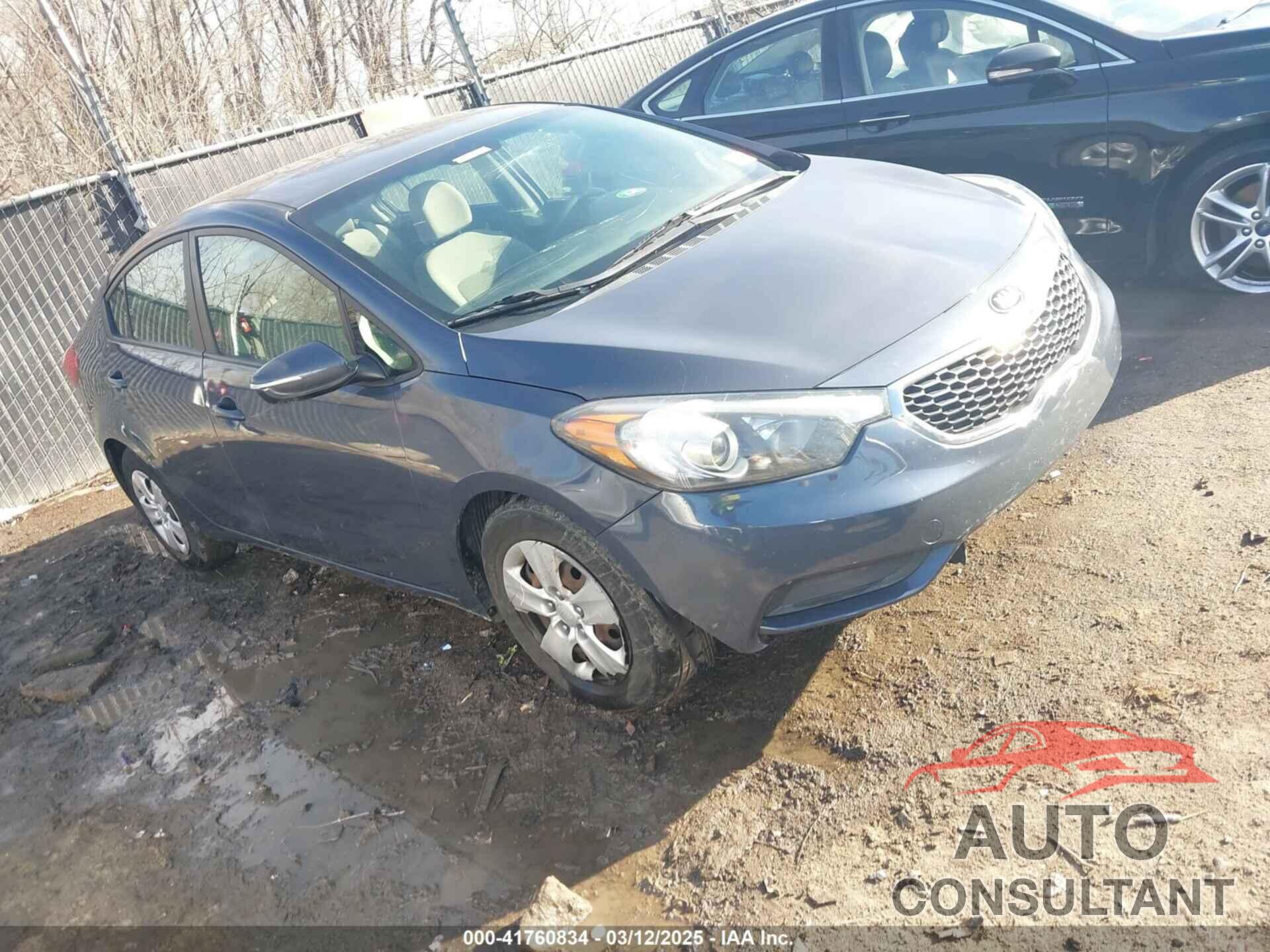 KIA FORTE 2015 - KNAFX4A66F5365405