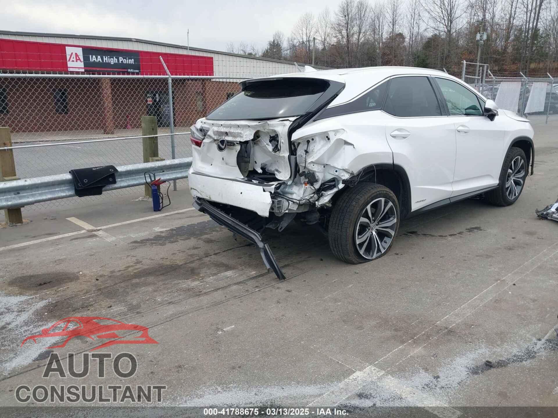 LEXUS RX 450H 2017 - 2T2BGMCA1HC018939