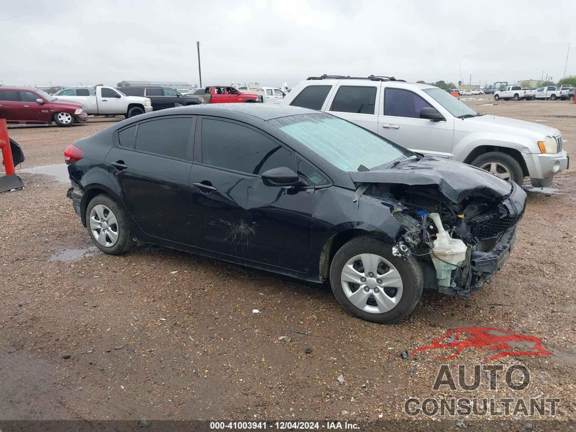 KIA FORTE 2017 - 3KPFL4A70HE028310