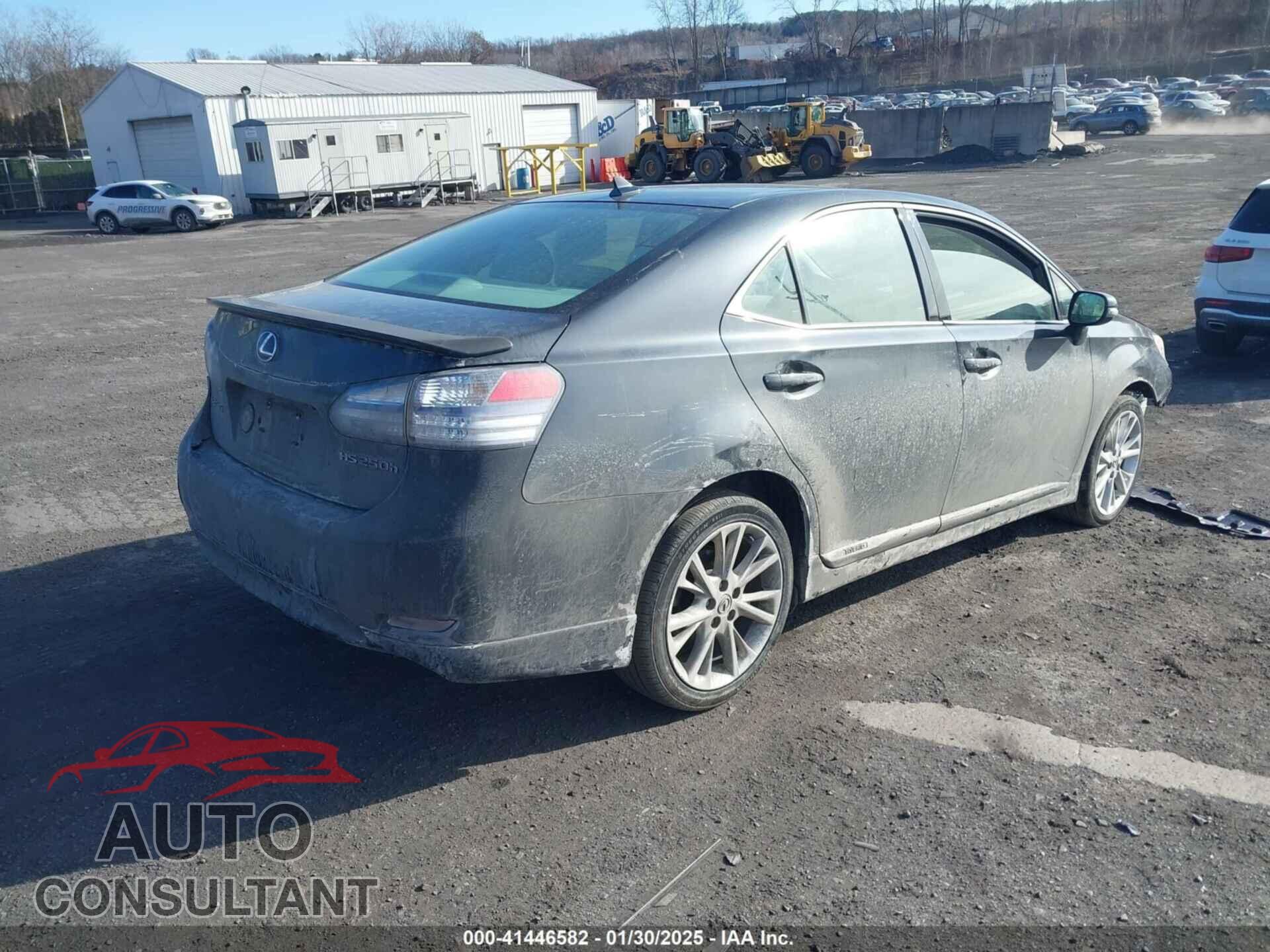 LEXUS HS 250H 2010 - JTHBB1BA5A2001826