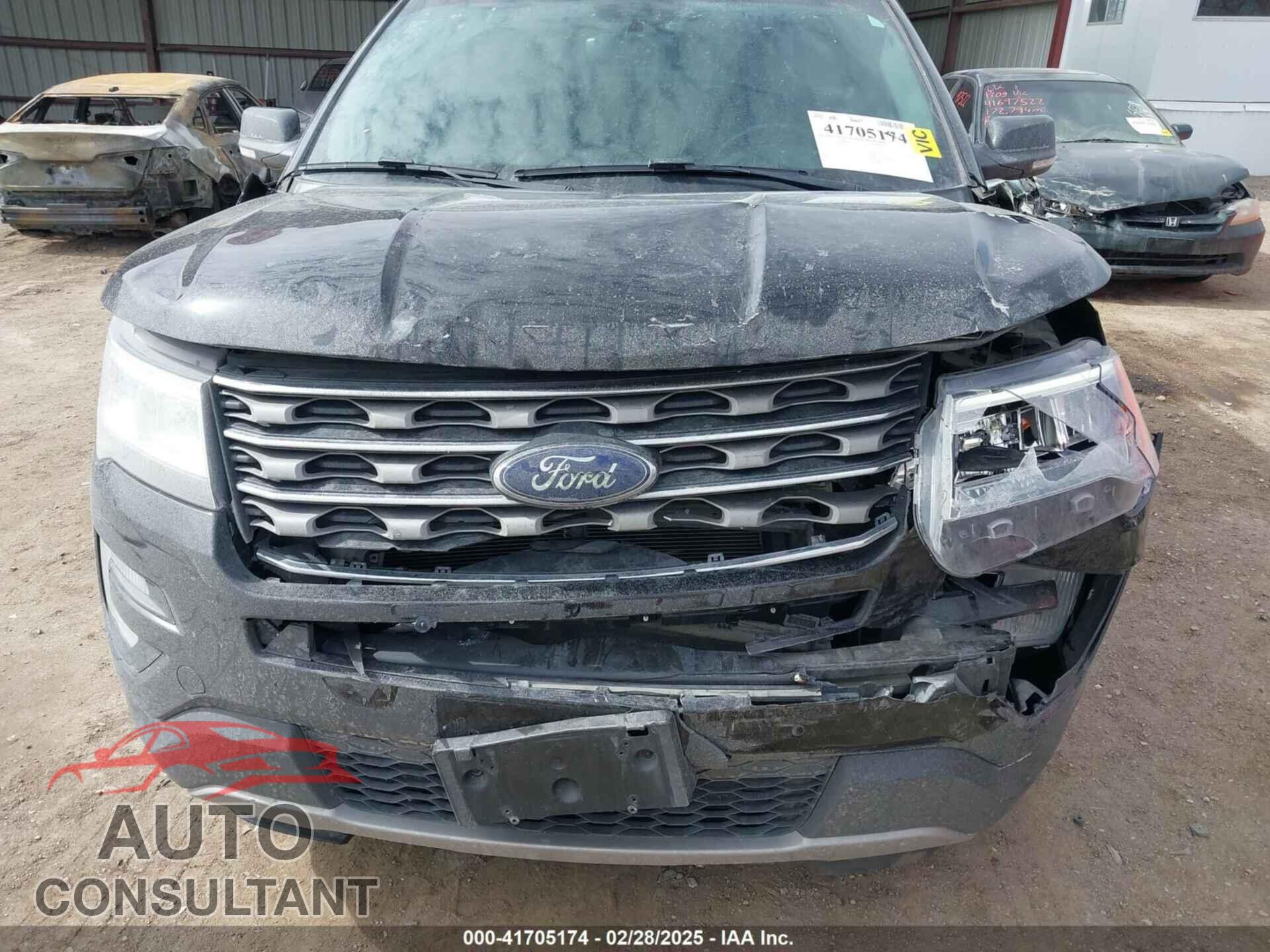 FORD EXPLORER 2017 - 1FM5K8D89HGD87726