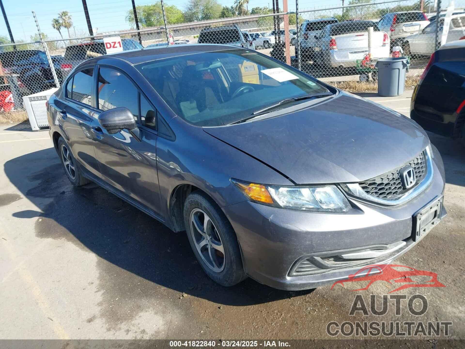 HONDA CIVIC 2015 - 19XFB2F78FE208728
