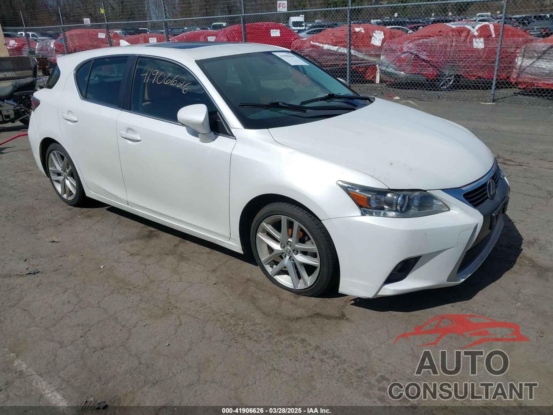 LEXUS CT 200H 2015 - JTHKD5BH2F2230423