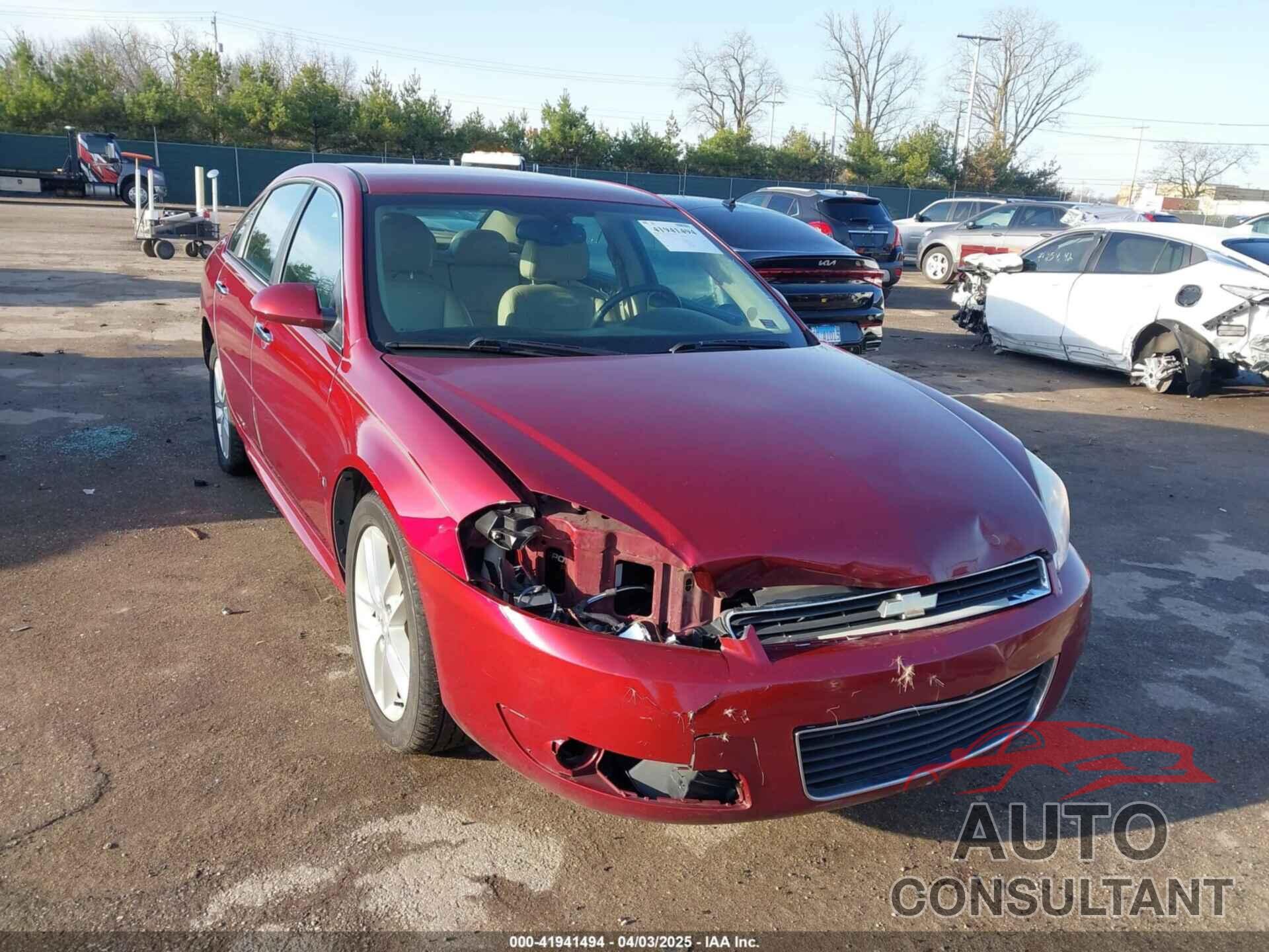 CHEVROLET IMPALA 2009 - 2G1WU57MX91284459