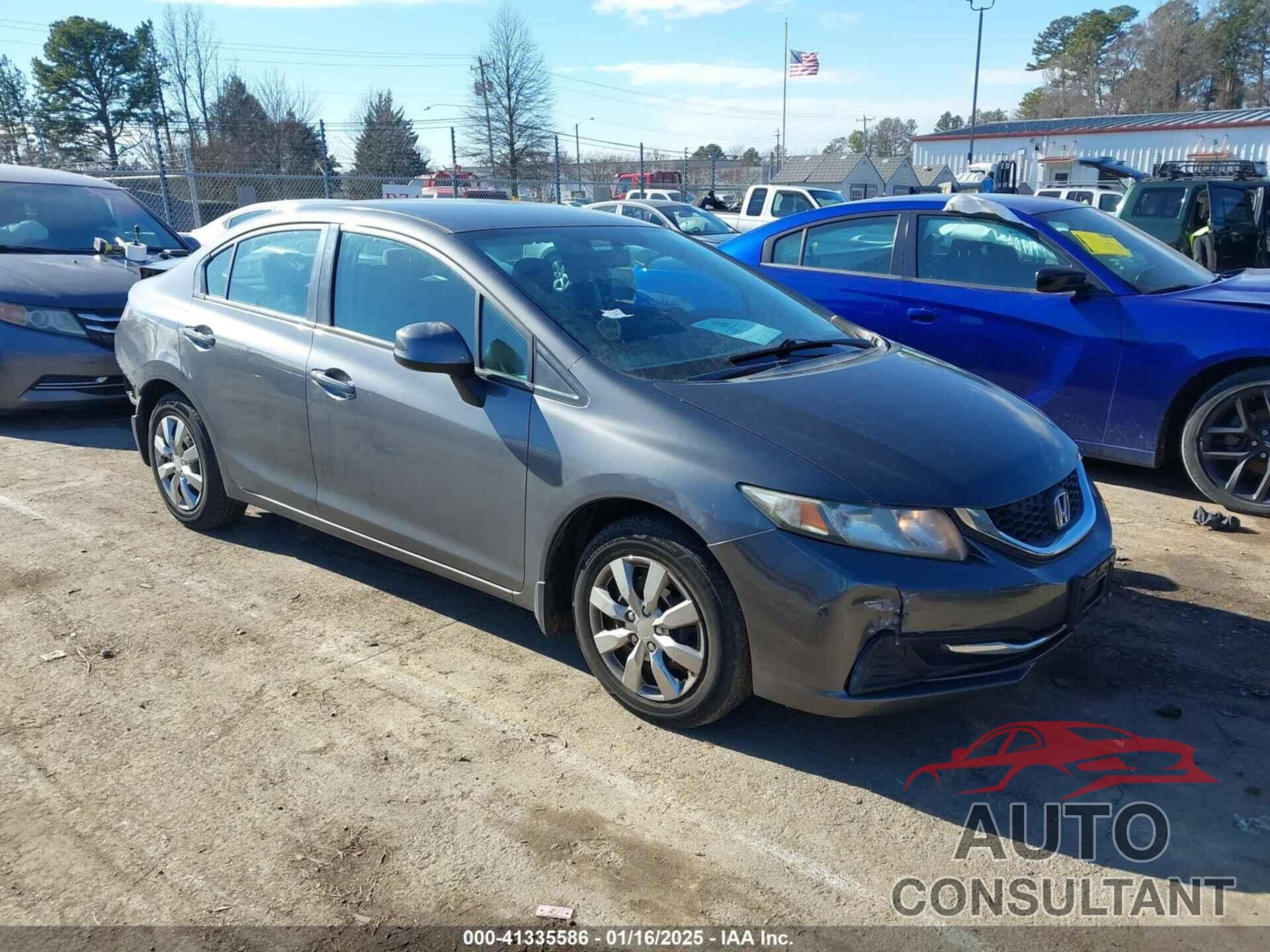 HONDA CIVIC 2013 - 2HGFB2F59DH557396