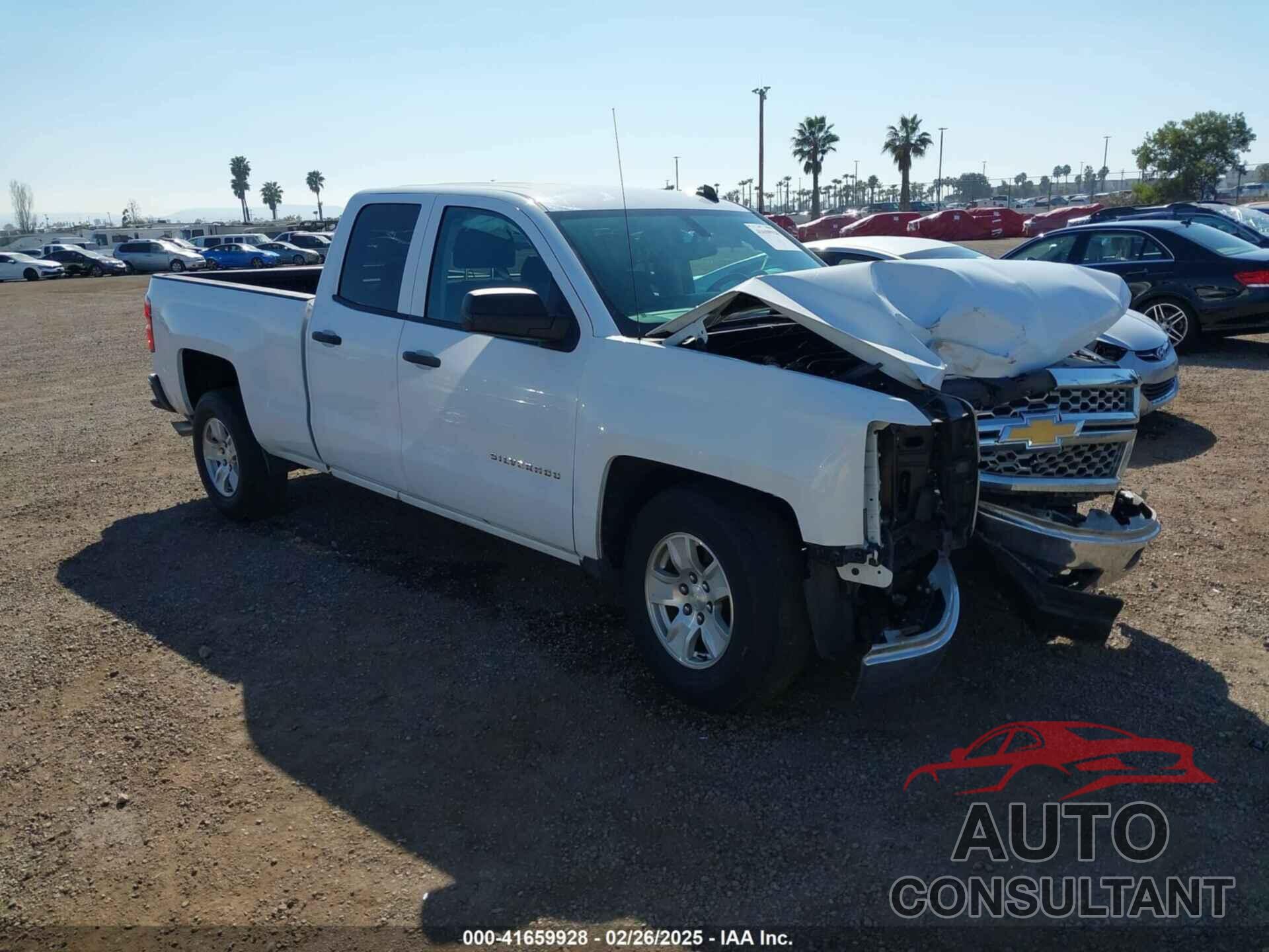 CHEVROLET SILVERADO 1500 2014 - 1GCRCREH2EZ320411