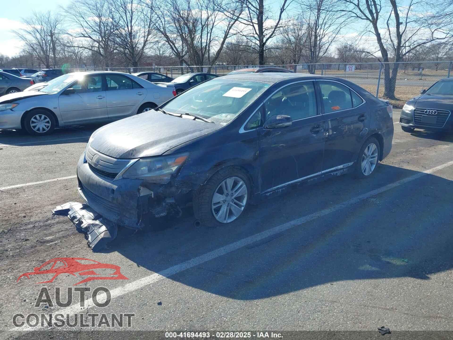 LEXUS HS 2010 - JTHBB1BA9A2035560