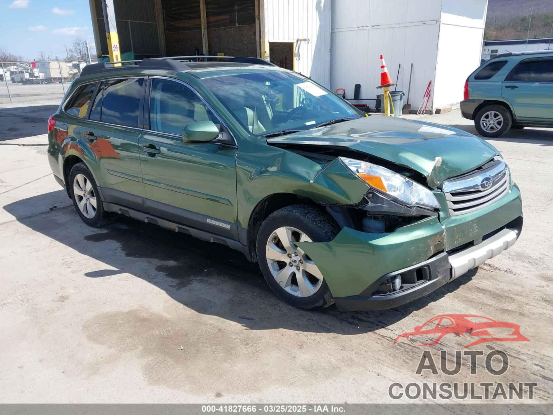 SUBARU OUTBACK 2012 - 4S4BRDLC0C2276646