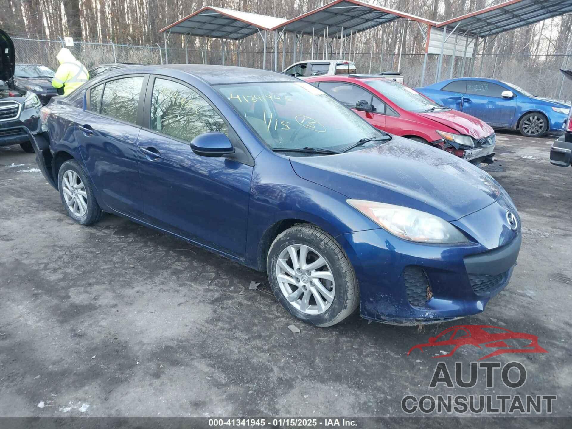 MAZDA MAZDA3 2012 - JM1BL1V75C1596510