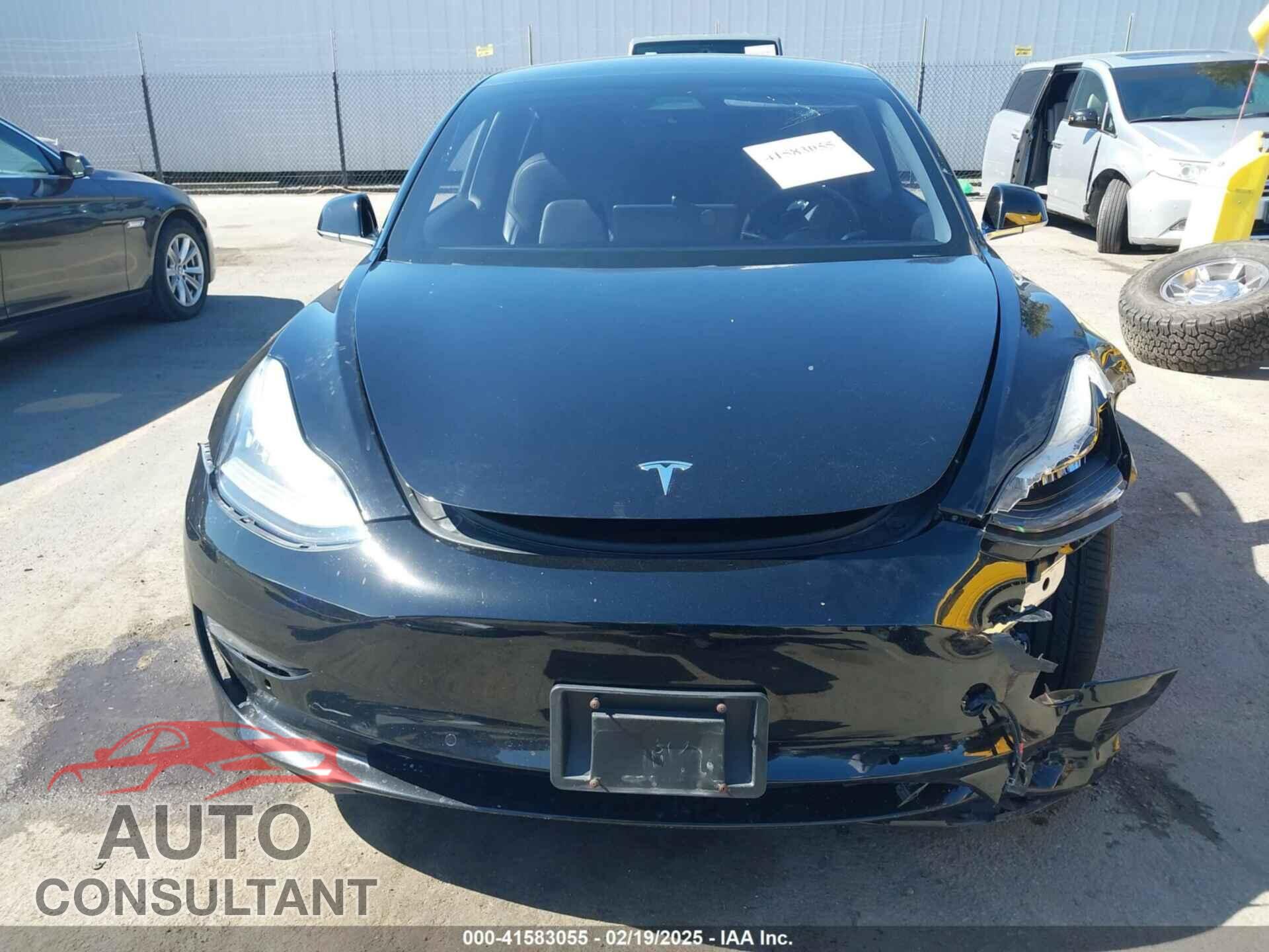 TESLA MODEL 3 2019 - 5YJ3E1EB7KF433608