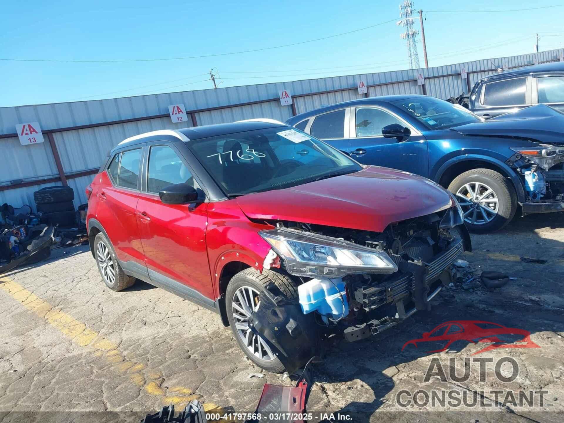 NISSAN KICKS 2021 - 3N1CP5CV5ML487768