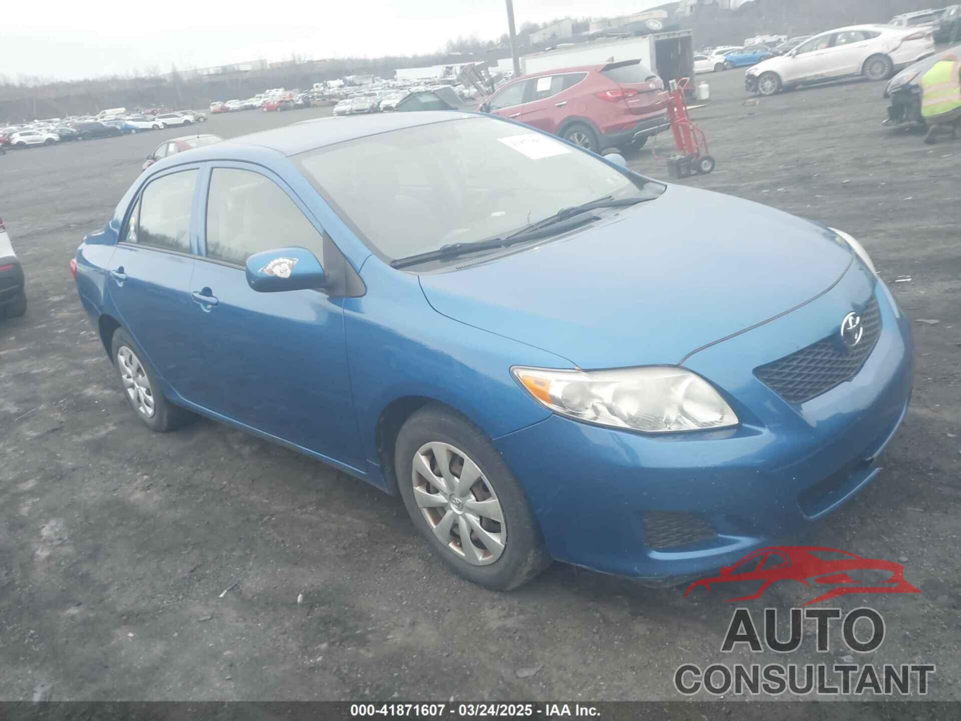 TOYOTA COROLLA 2009 - 2T1BU40E89C018460