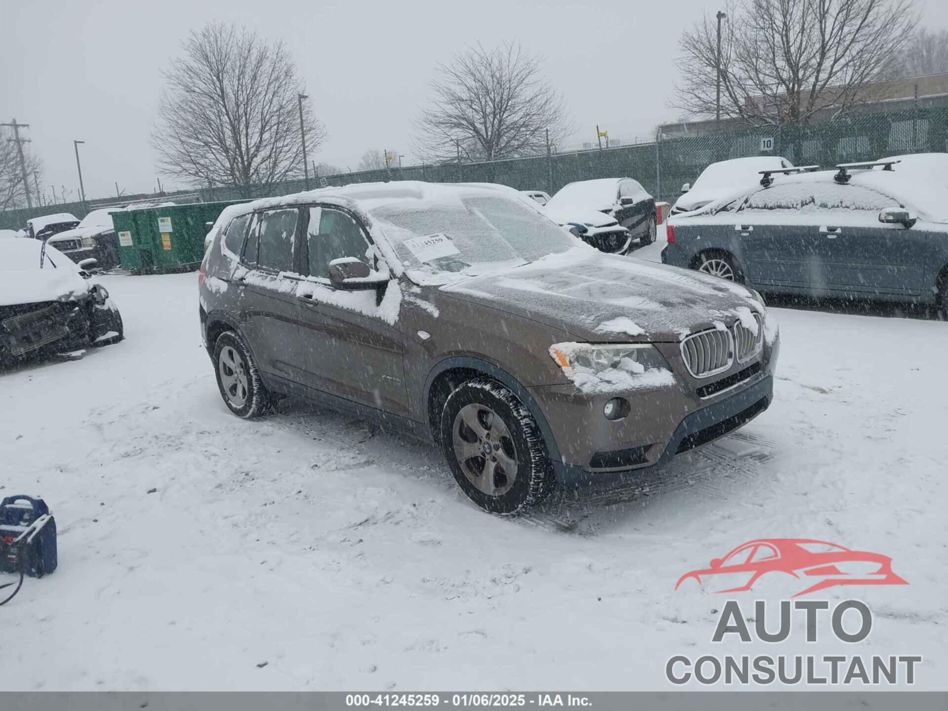 BMW X3 2012 - 5UXWX5C54CL727847