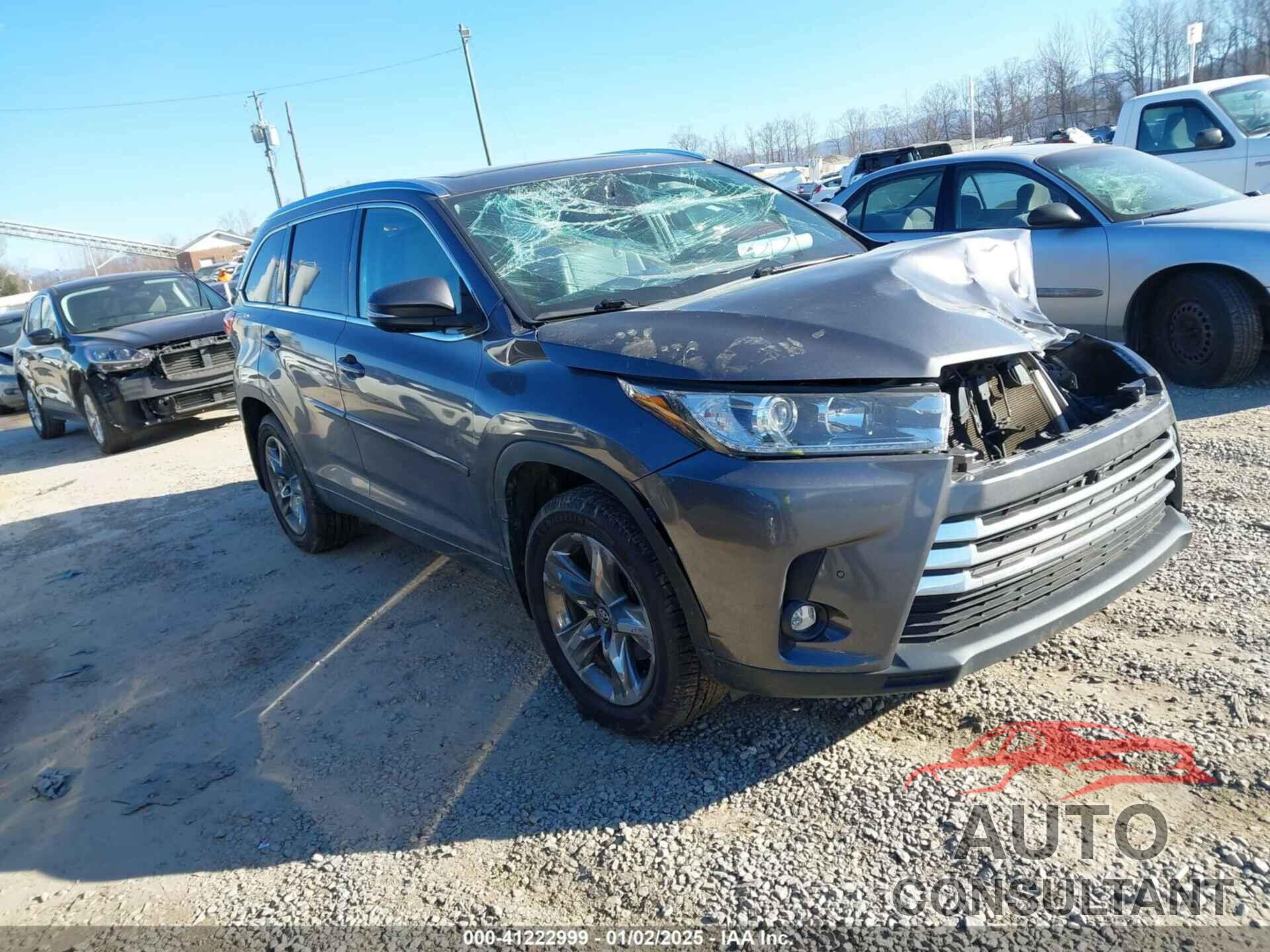 TOYOTA HIGHLANDER 2019 - 5TDDZRFH8KS980392