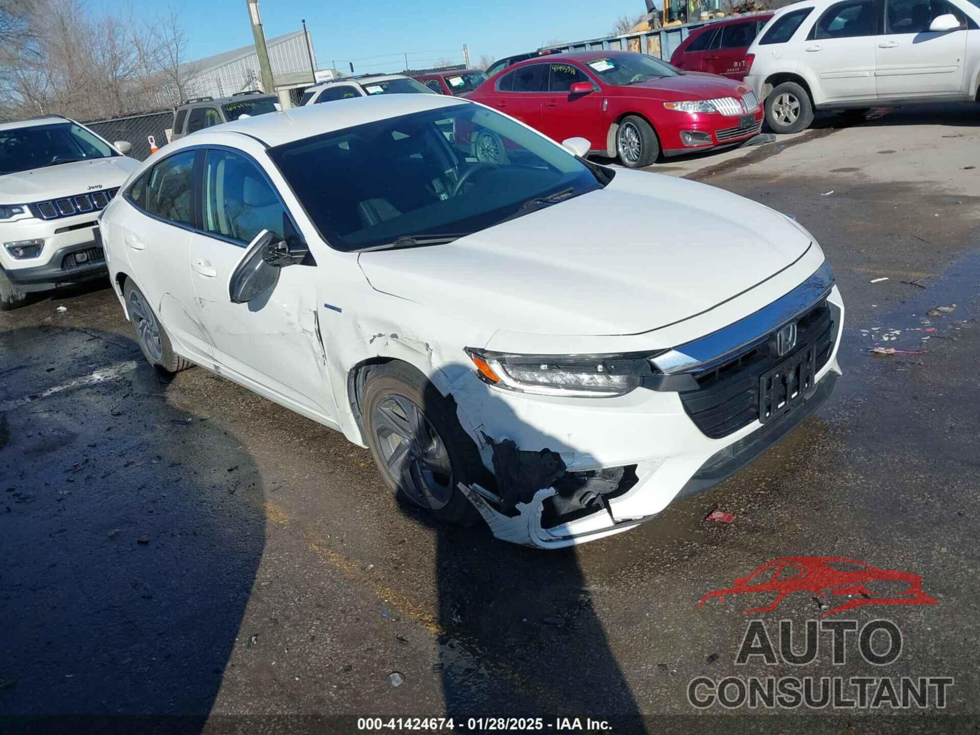 HONDA INSIGHT 2019 - 19XZE4F59KE000494