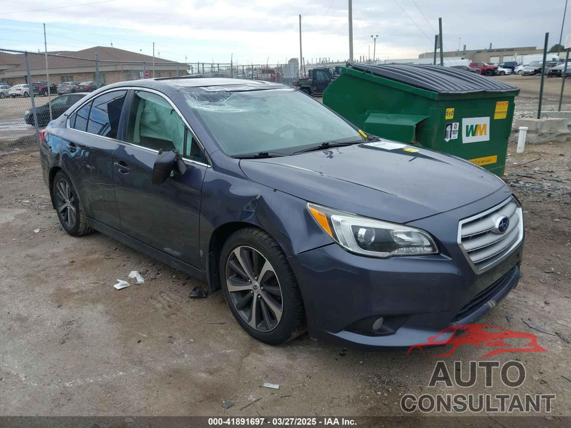 SUBARU LEGACY 2015 - 4S3BNBL63F3031742