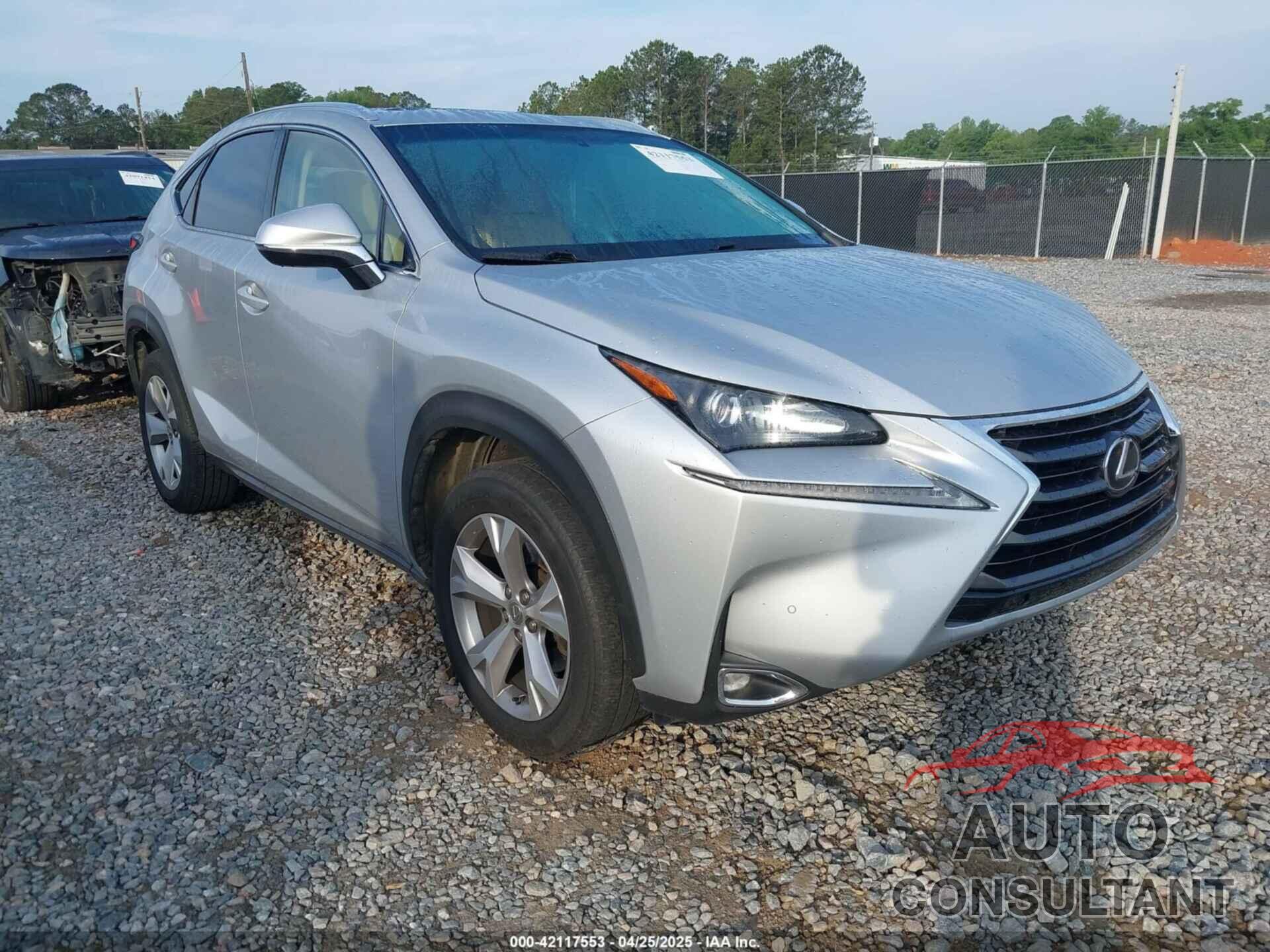 LEXUS NX 200T 2017 - JTJYARBZ4H2054768