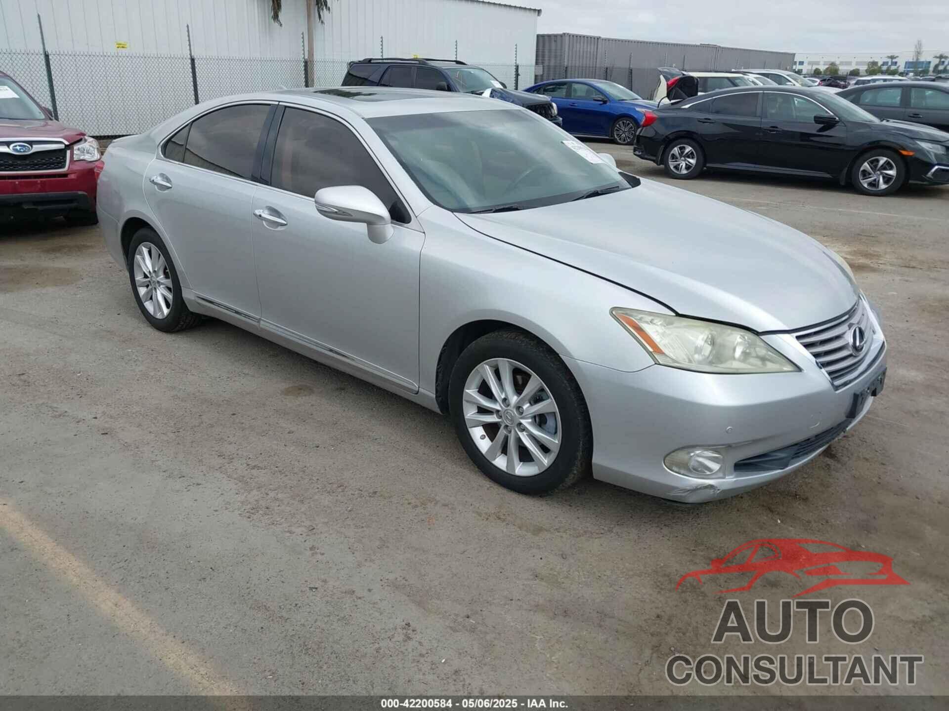 LEXUS ES 350 2010 - JTHBK1EG6A2398480