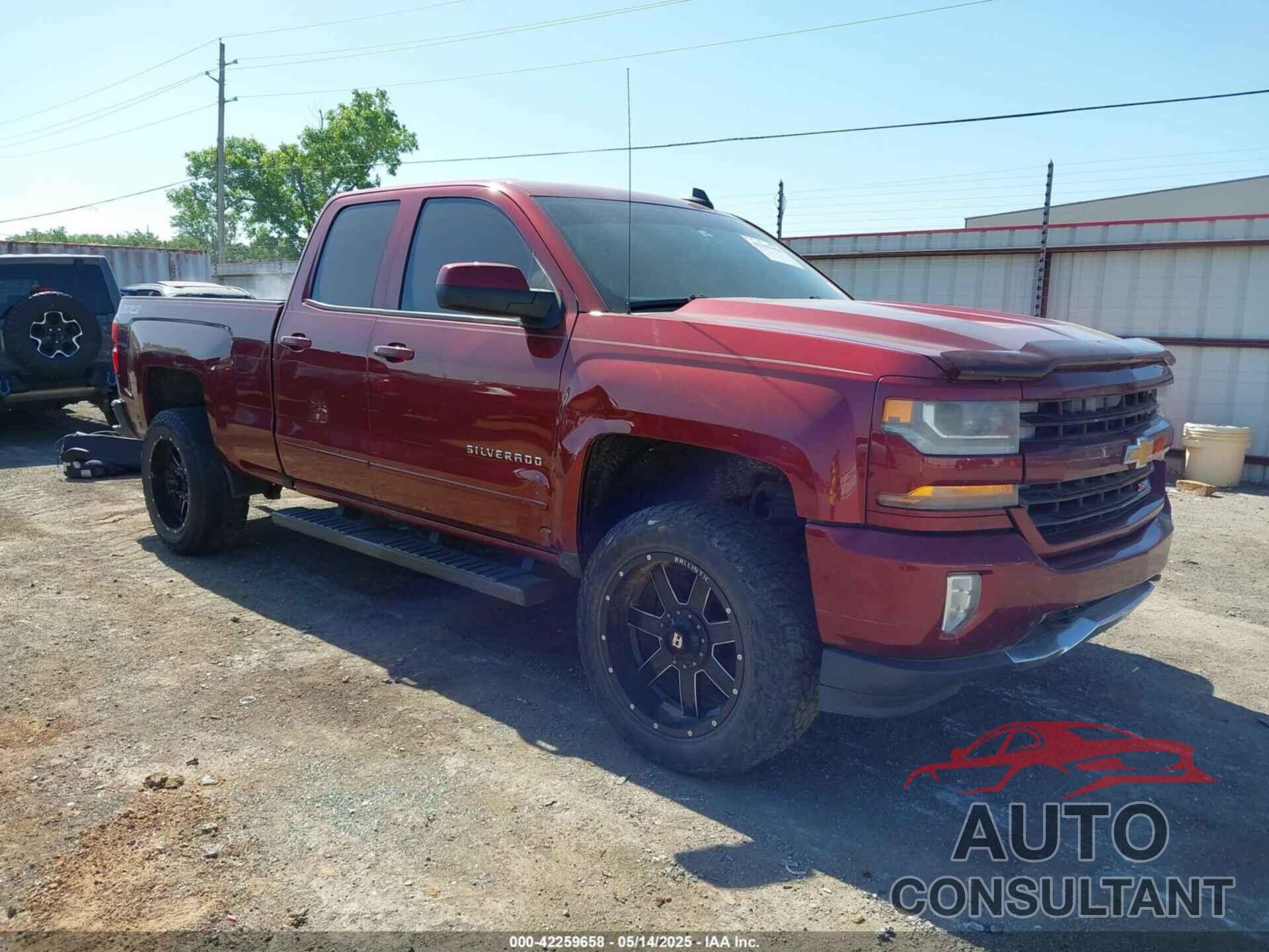 CHEVROLET SILVERADO 1500 2016 - 1GCVKREC7GZ187489