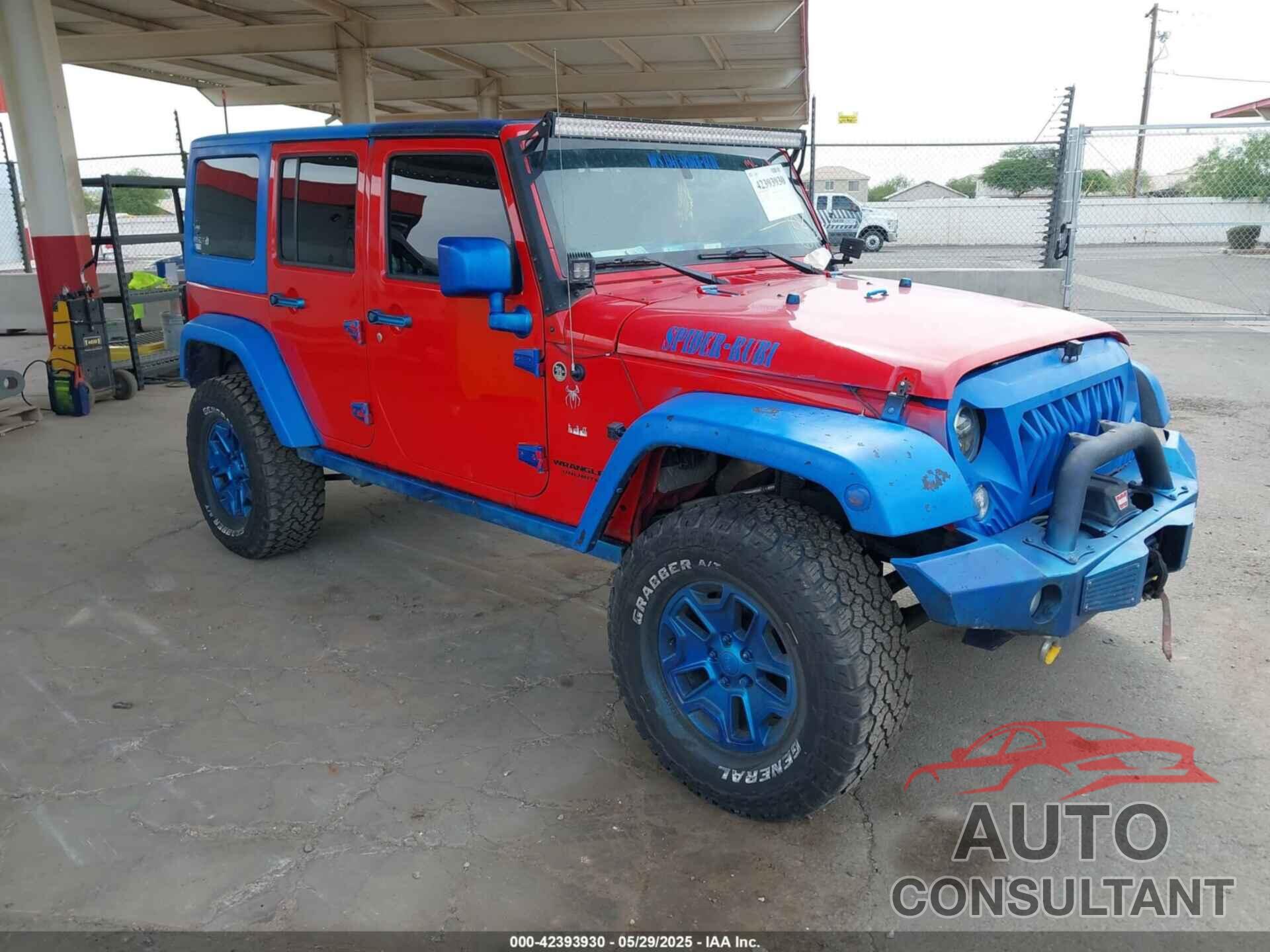 JEEP WRANGLER UNLIMITED 2016 - 1C4BJWFG9GL137167