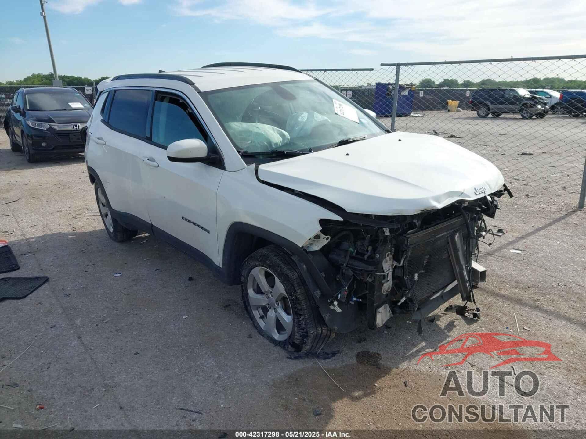 JEEP COMPASS 2018 - 3C4NJCBBXJT165609