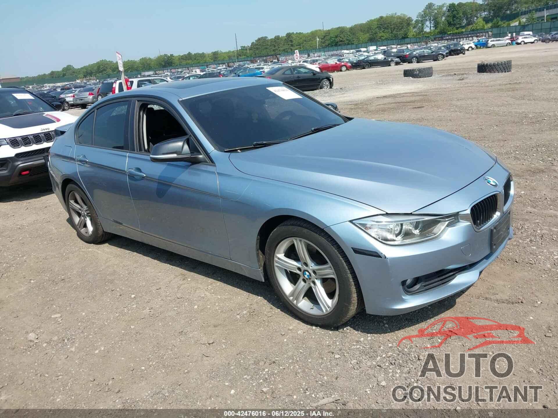 BMW 3 SERIES 2013 - WBA3B3C53DF538496