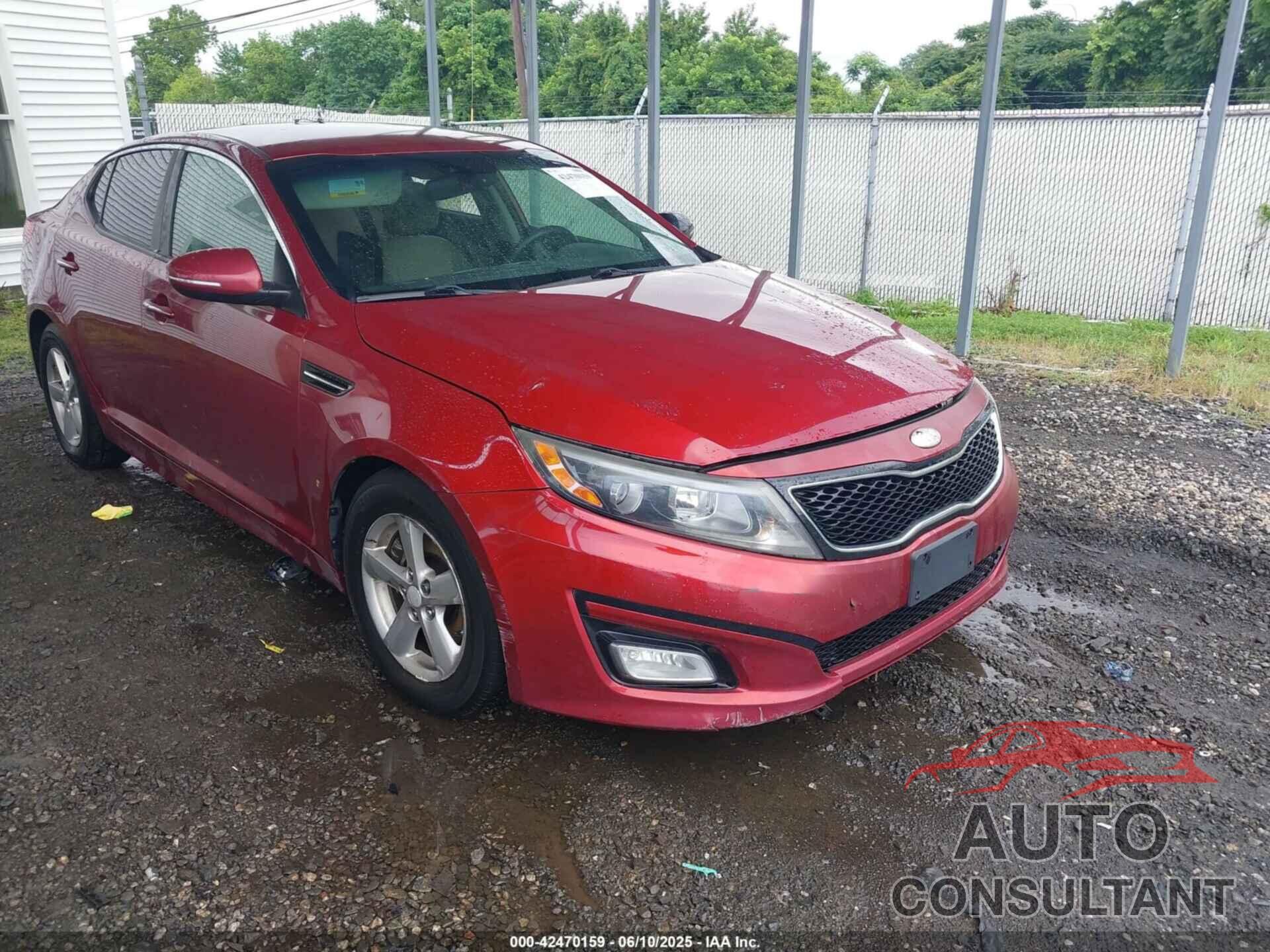 KIA OPTIMA 2014 - 5XXGM4A72EG271640
