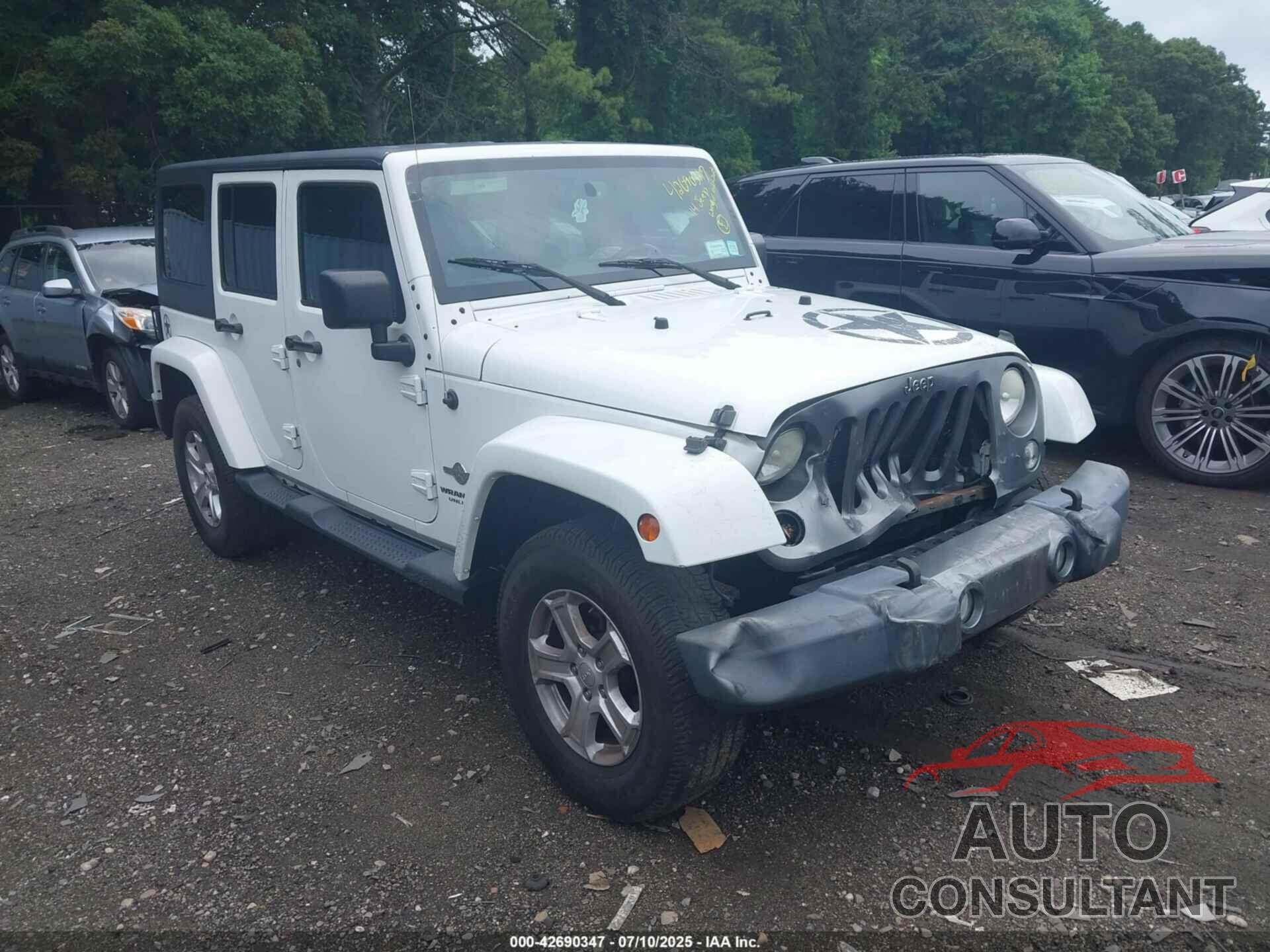 JEEP WRANGLER UNLIMITED 2014 - 1C4HJWDGXEL234422