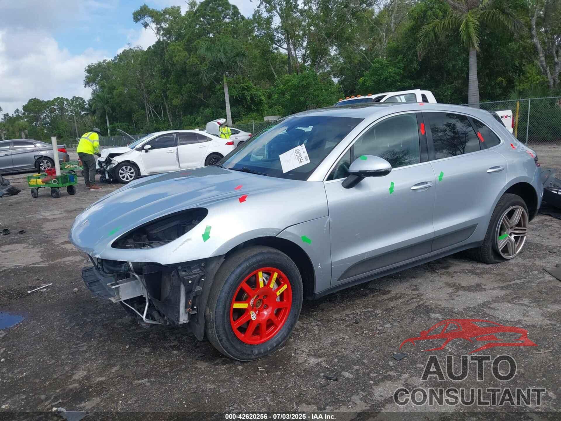 PORSCHE MACAN 2016 - WP1AB2A52GLB40367