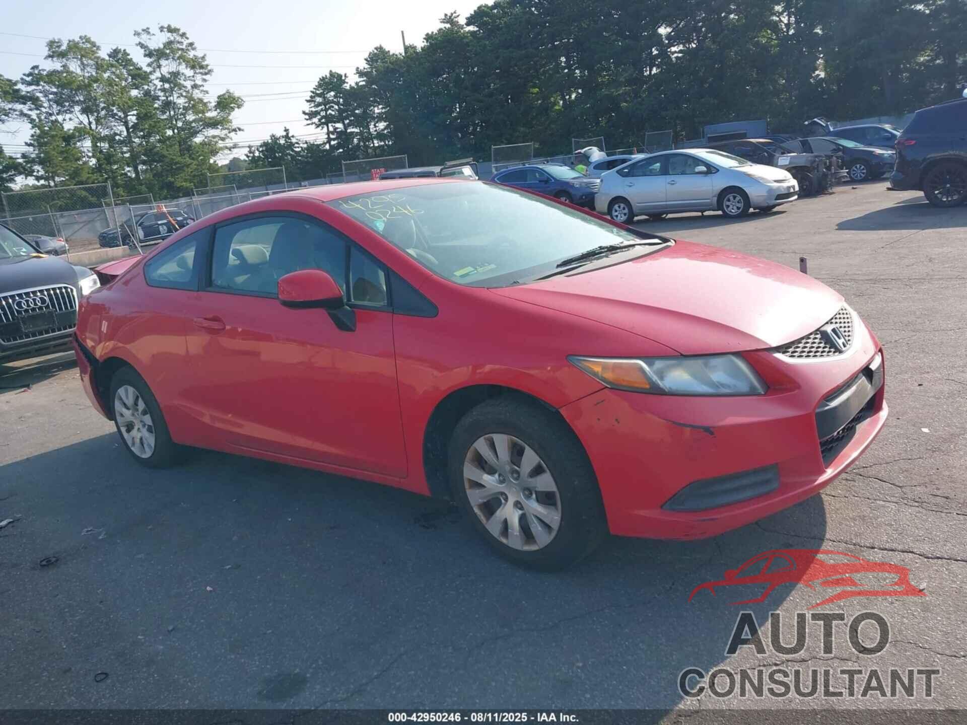 HONDA CIVIC 2012 - 2HGFG3B50CH543365