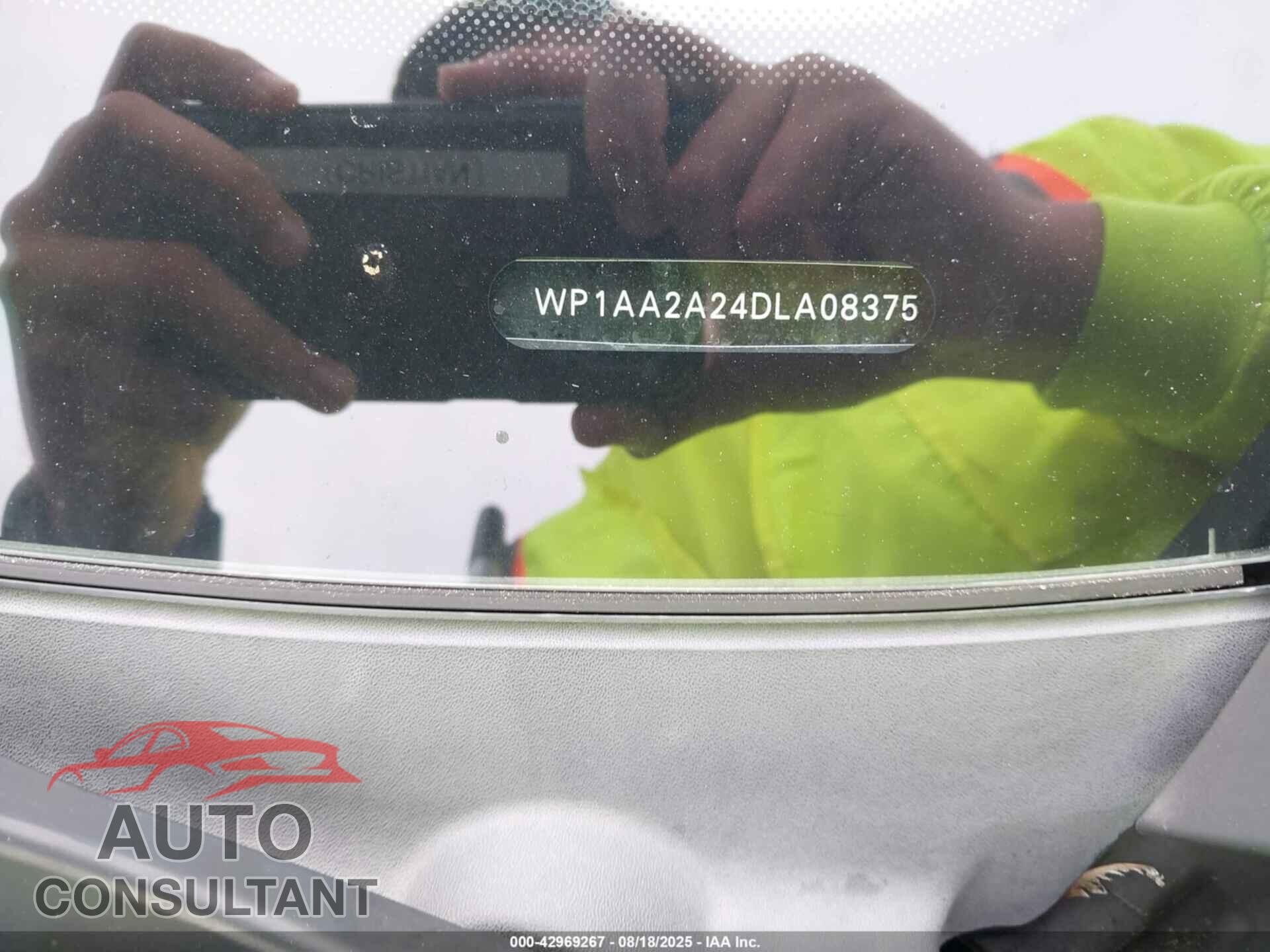 PORSCHE CAYENNE 2013 - WP1AA2A24DLA08375