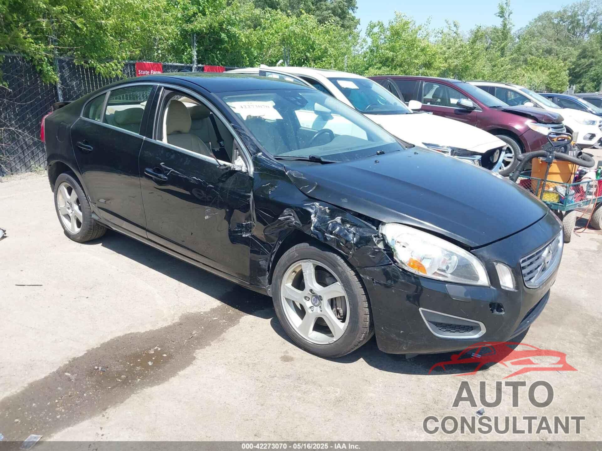VOLVO S60 2012 - YV1622FS7C2079761