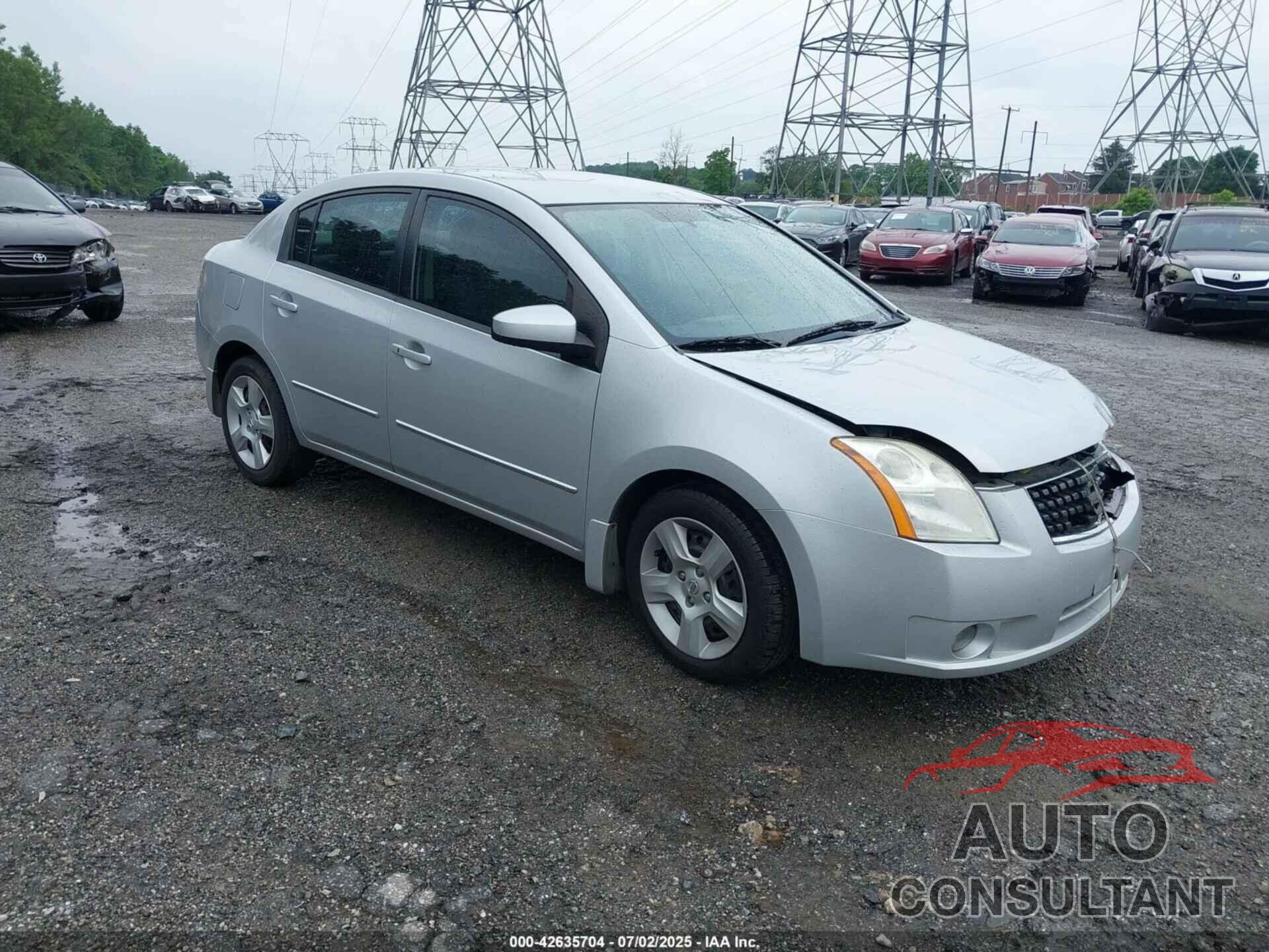 NISSAN SENTRA 2009 - 3N1AB61E89L646224