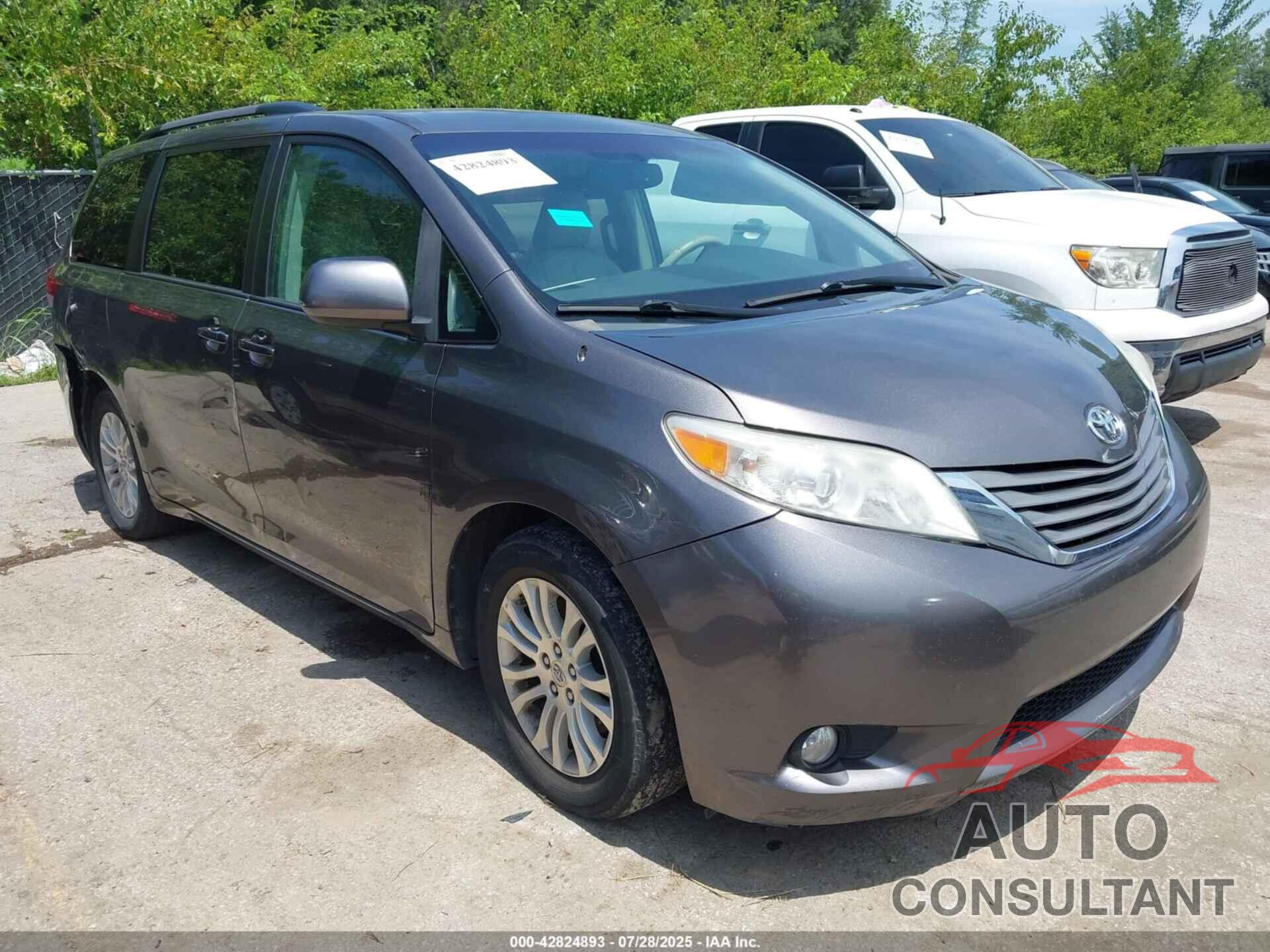 TOYOTA SIENNA 2012 - 5TDYK3DC4CS189286