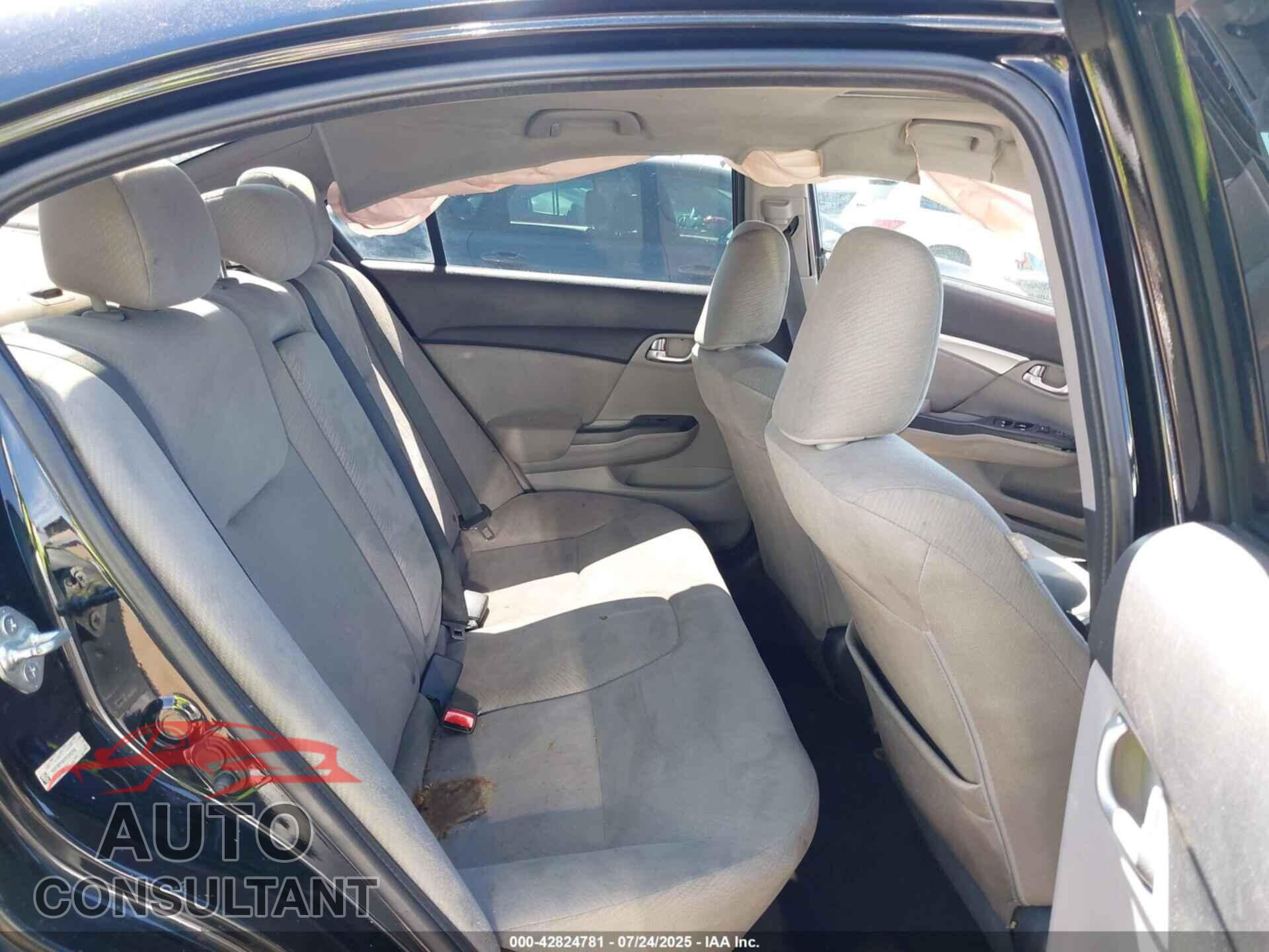 HONDA CIVIC 2013 - 19XFB2F8XDE220255