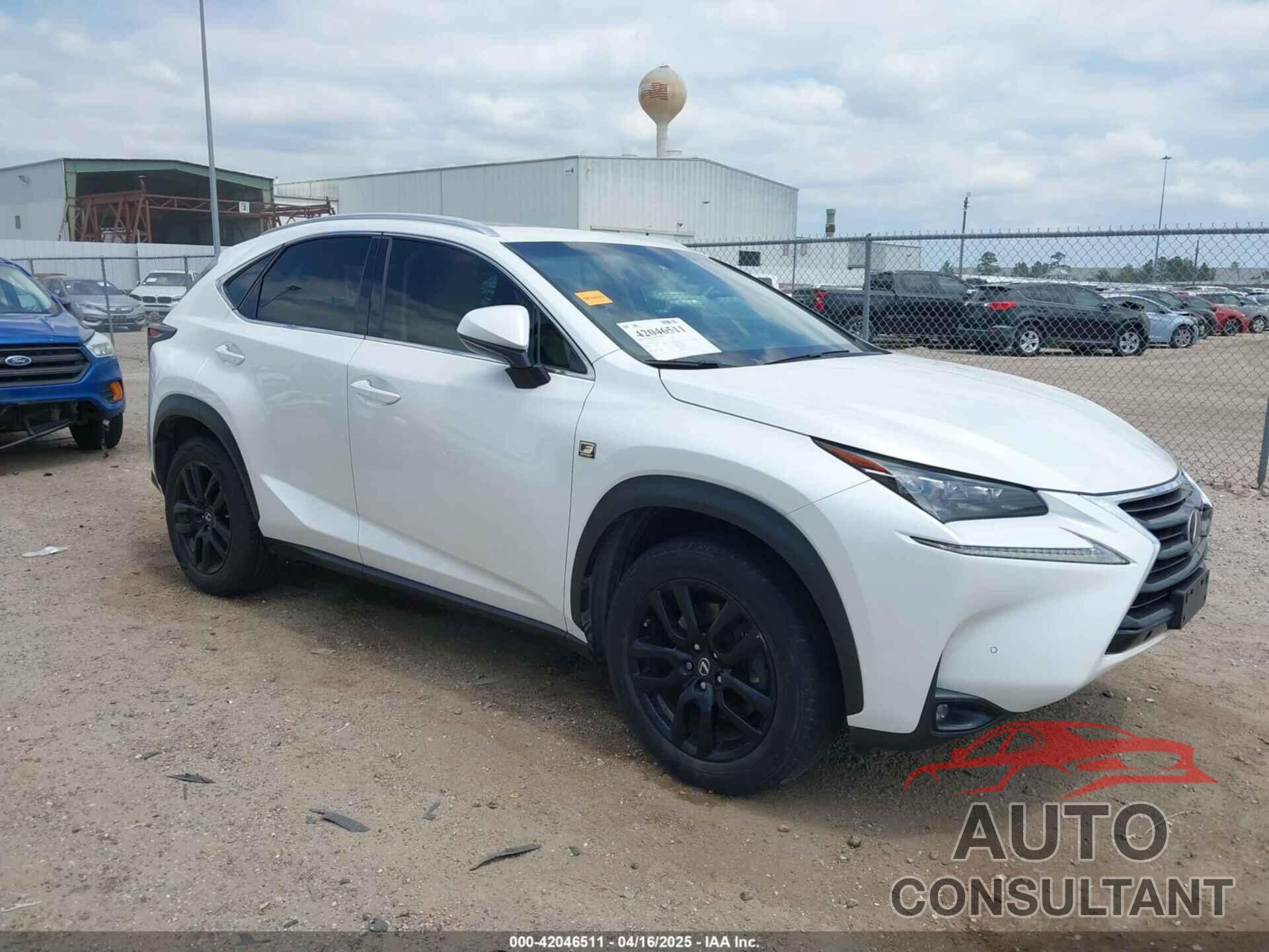 LEXUS NX 300H 2015 - JTJBJRBZ7F2014607
