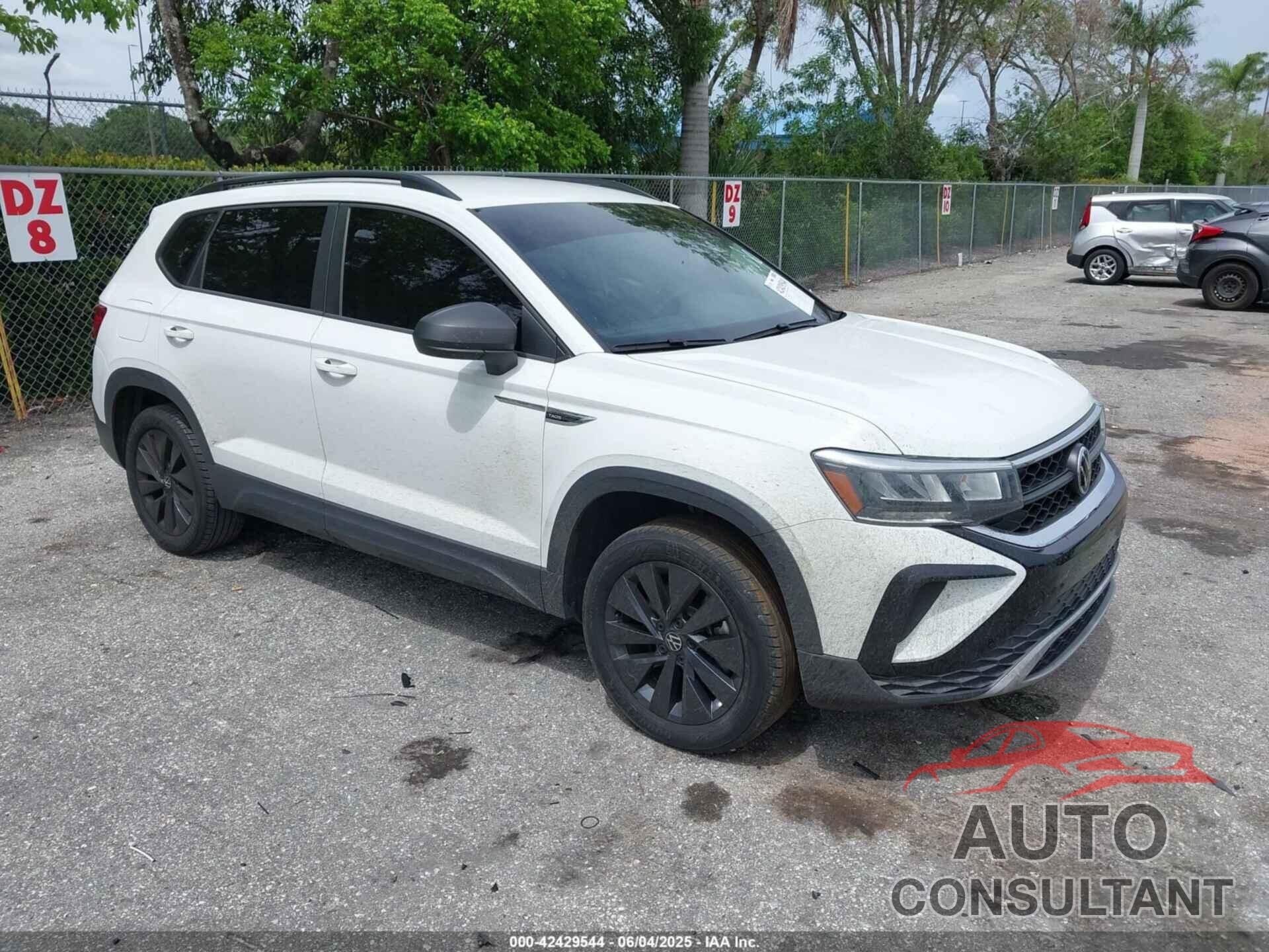 VOLKSWAGEN TAOS 2022 - 3VVDX7B27NM003326