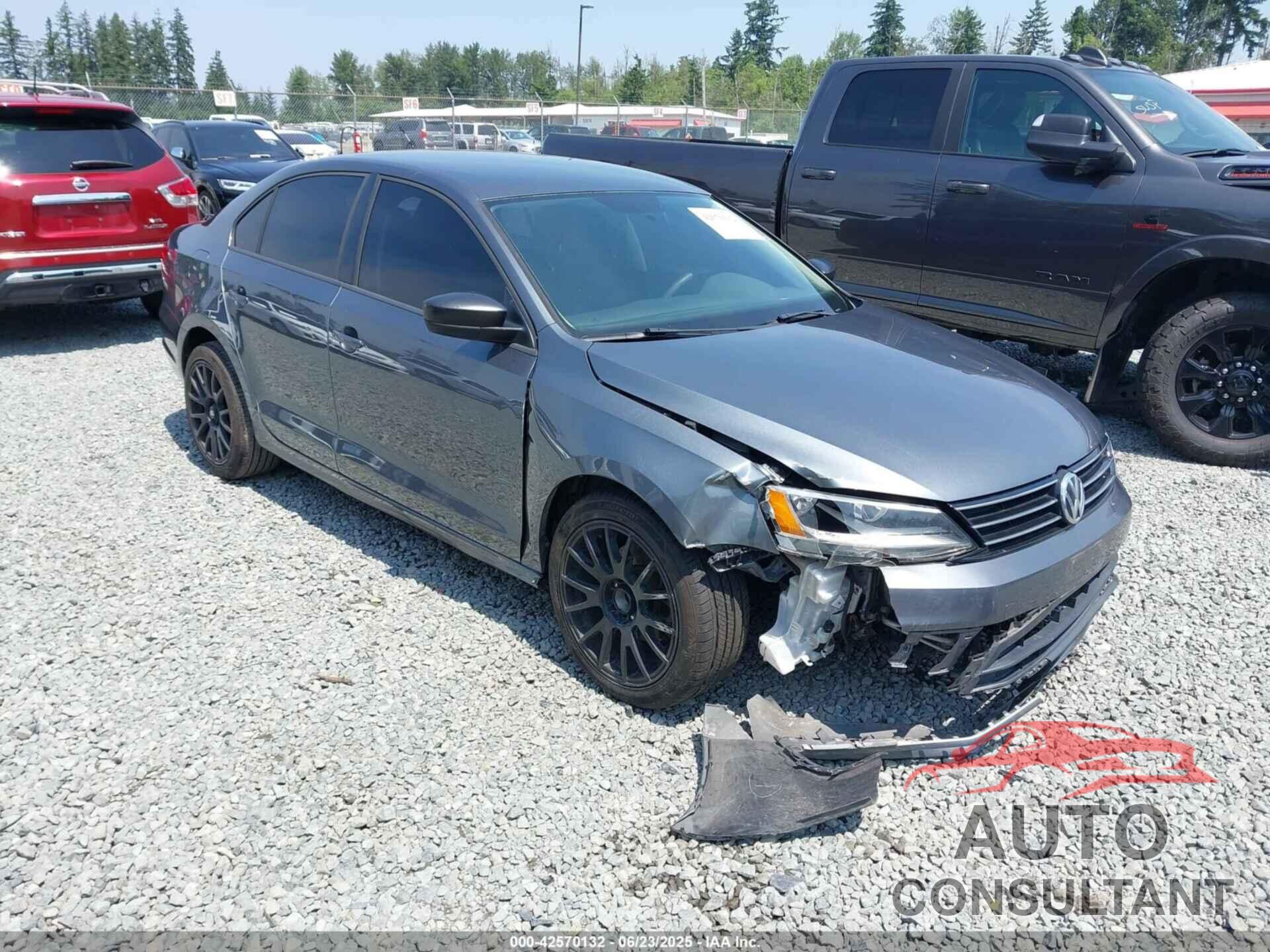 VOLKSWAGEN JETTA 2016 - 3VW267AJXGM286614