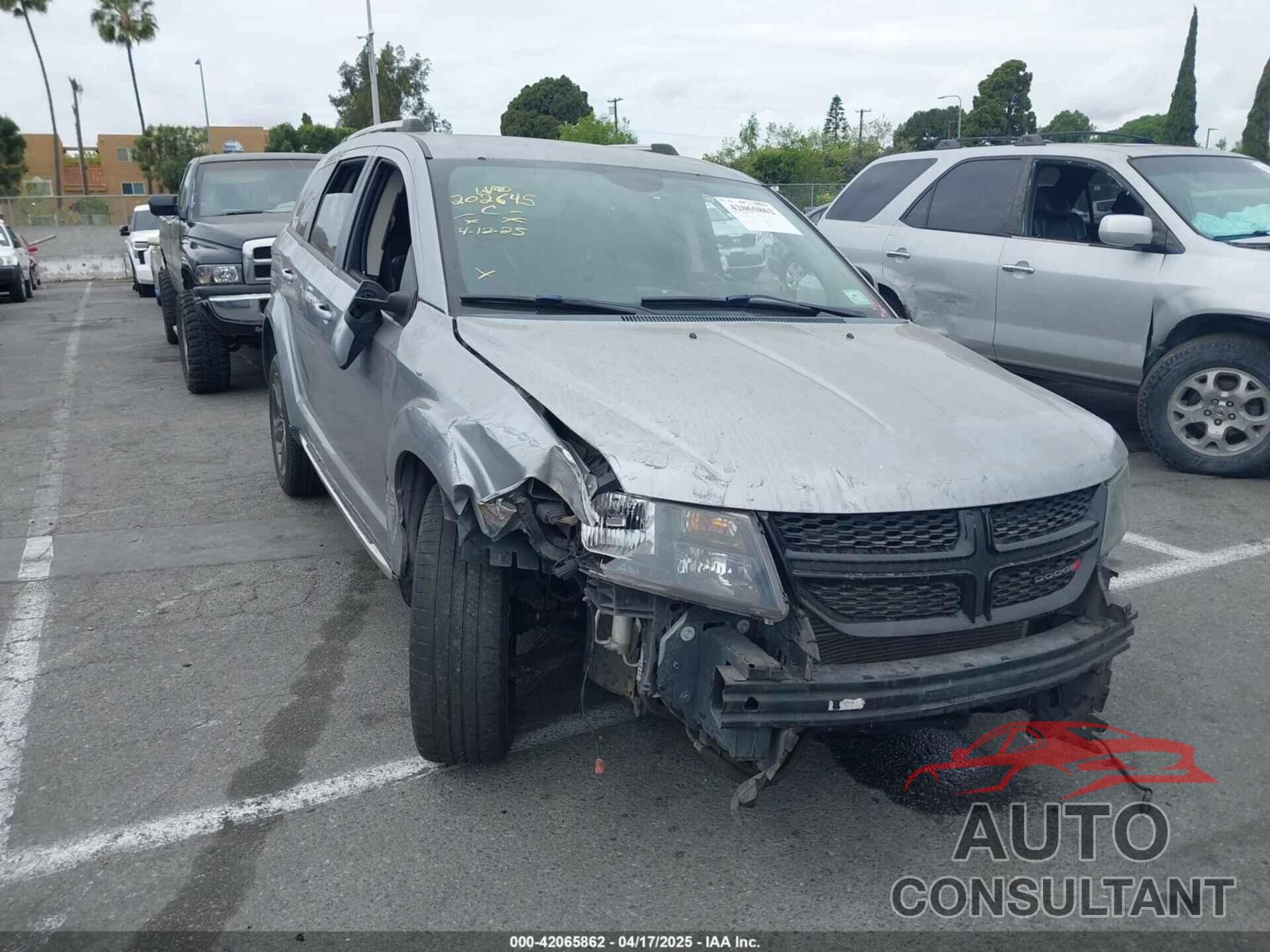 DODGE JOURNEY 2017 - 3C4PDCGG4HT537041