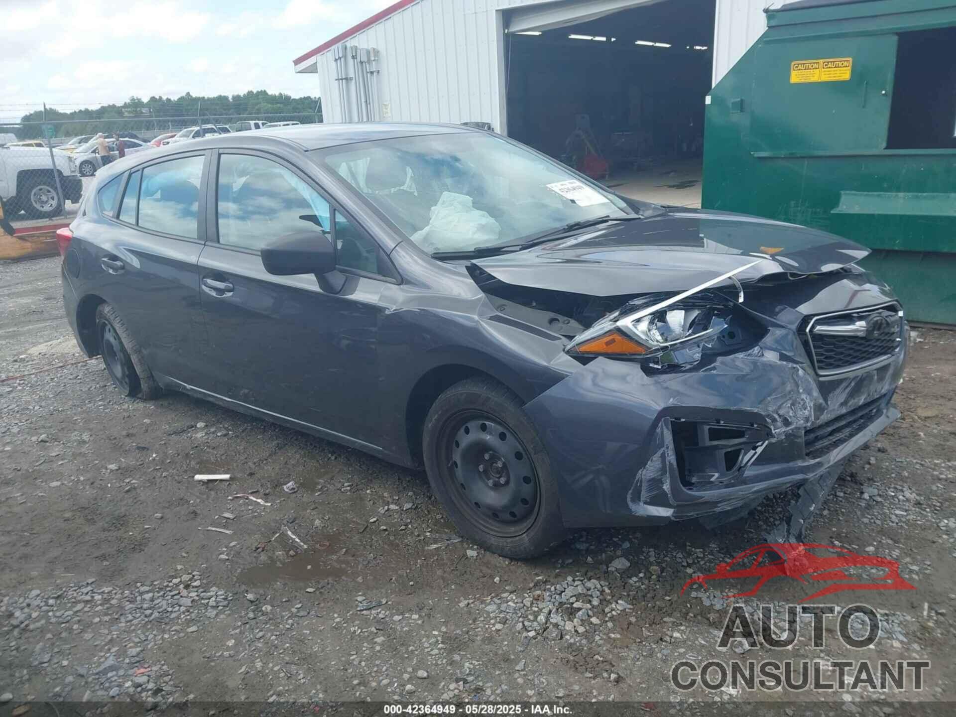 SUBARU IMPREZA 2019 - 4S3GTAA69K3757642