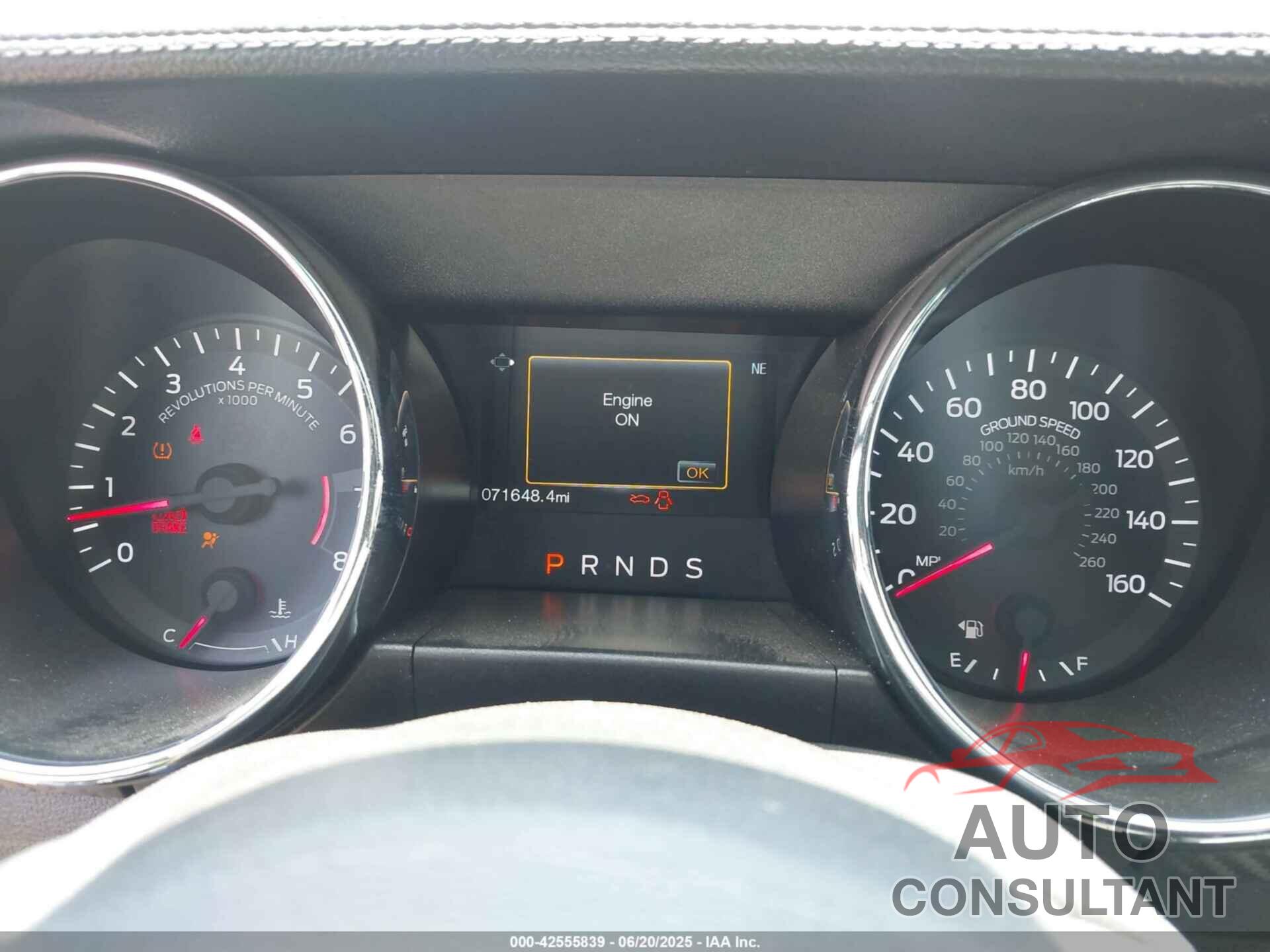 FORD MUSTANG 2016 - 1FA6P8AMXG5202711