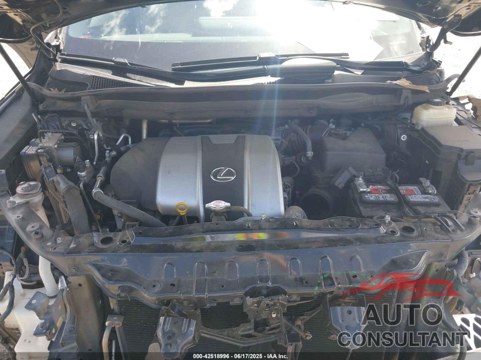 LEXUS RX 350 2018 - 2T2BZMCA6JC149333