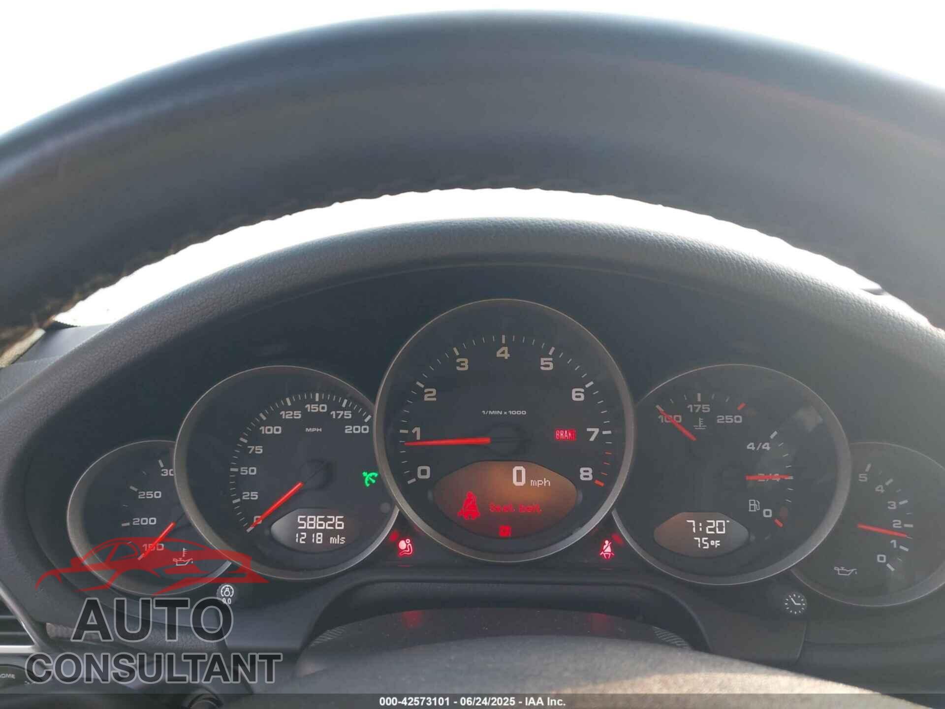 PORSCHE 911 2012 - WP0AB2A99CS720378