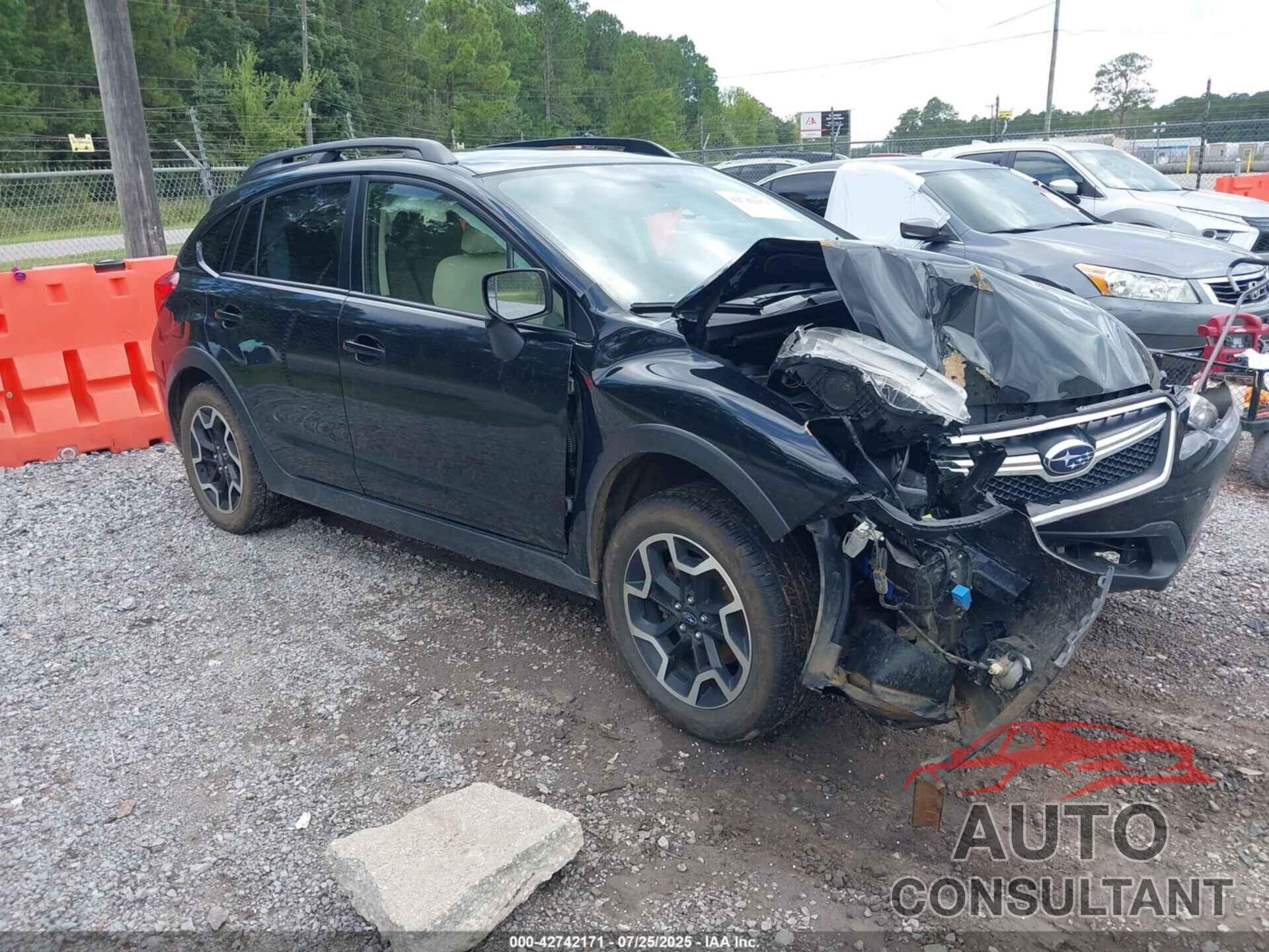 SUBARU CROSSTREK 2016 - JF2GPABC1G8345588