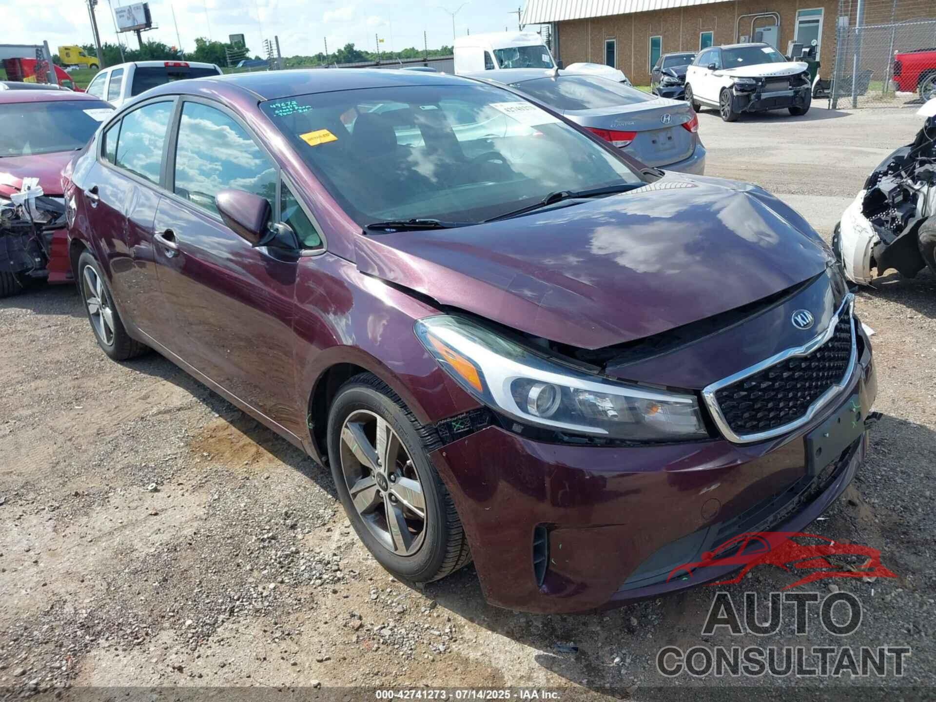 KIA FORTE 2018 - 3KPFL4A74JE273570