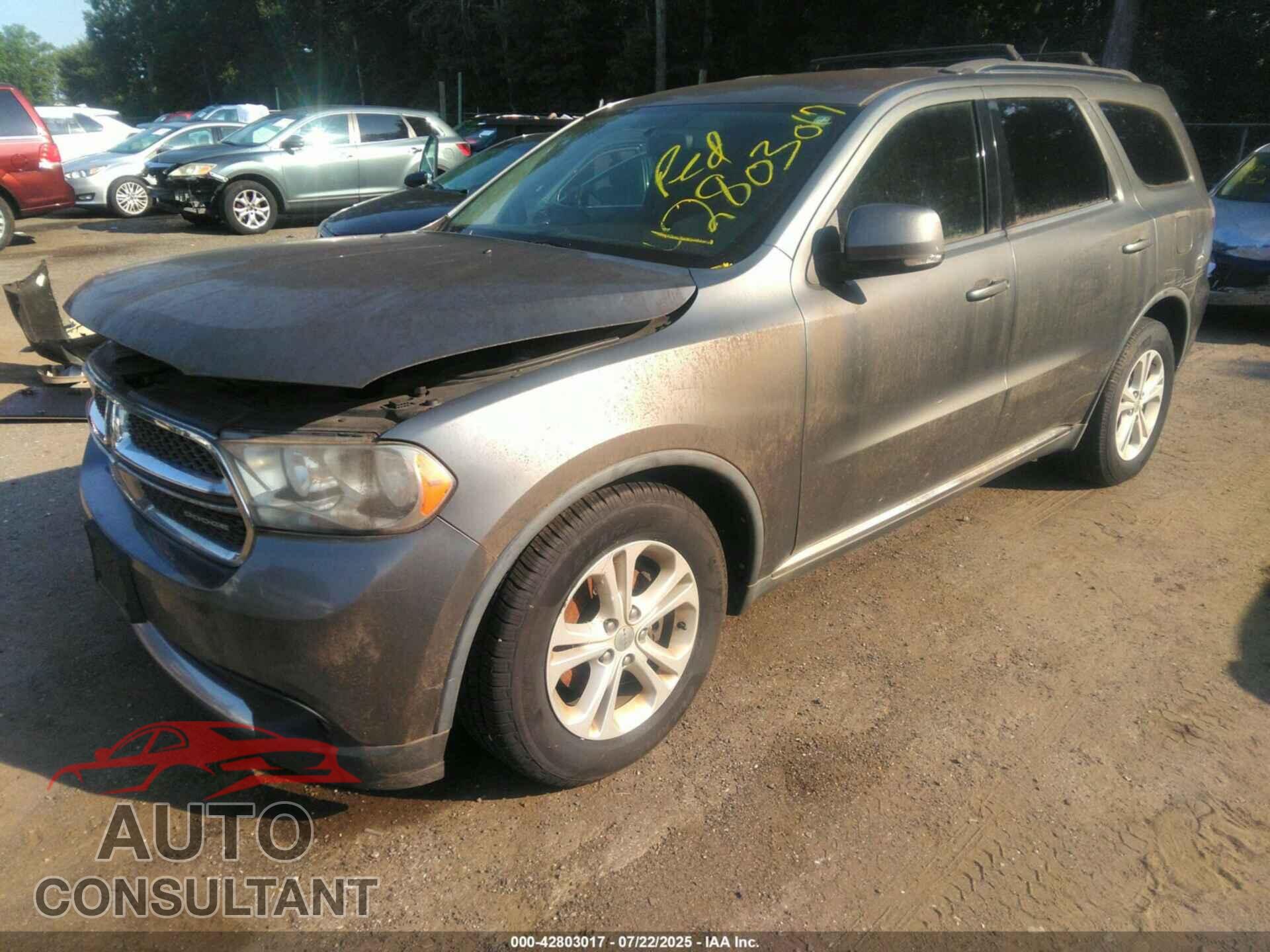 DODGE DURANGO 2011 - 1D4RE4GG4BC732459