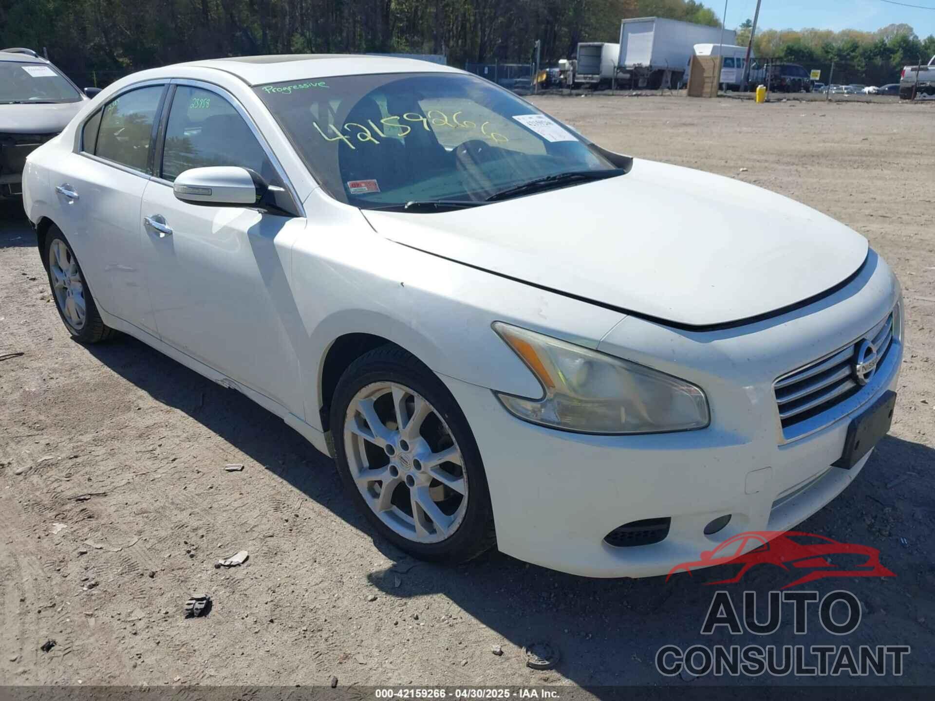 NISSAN MAXIMA 2013 - 1N4AA5AP9DC806486