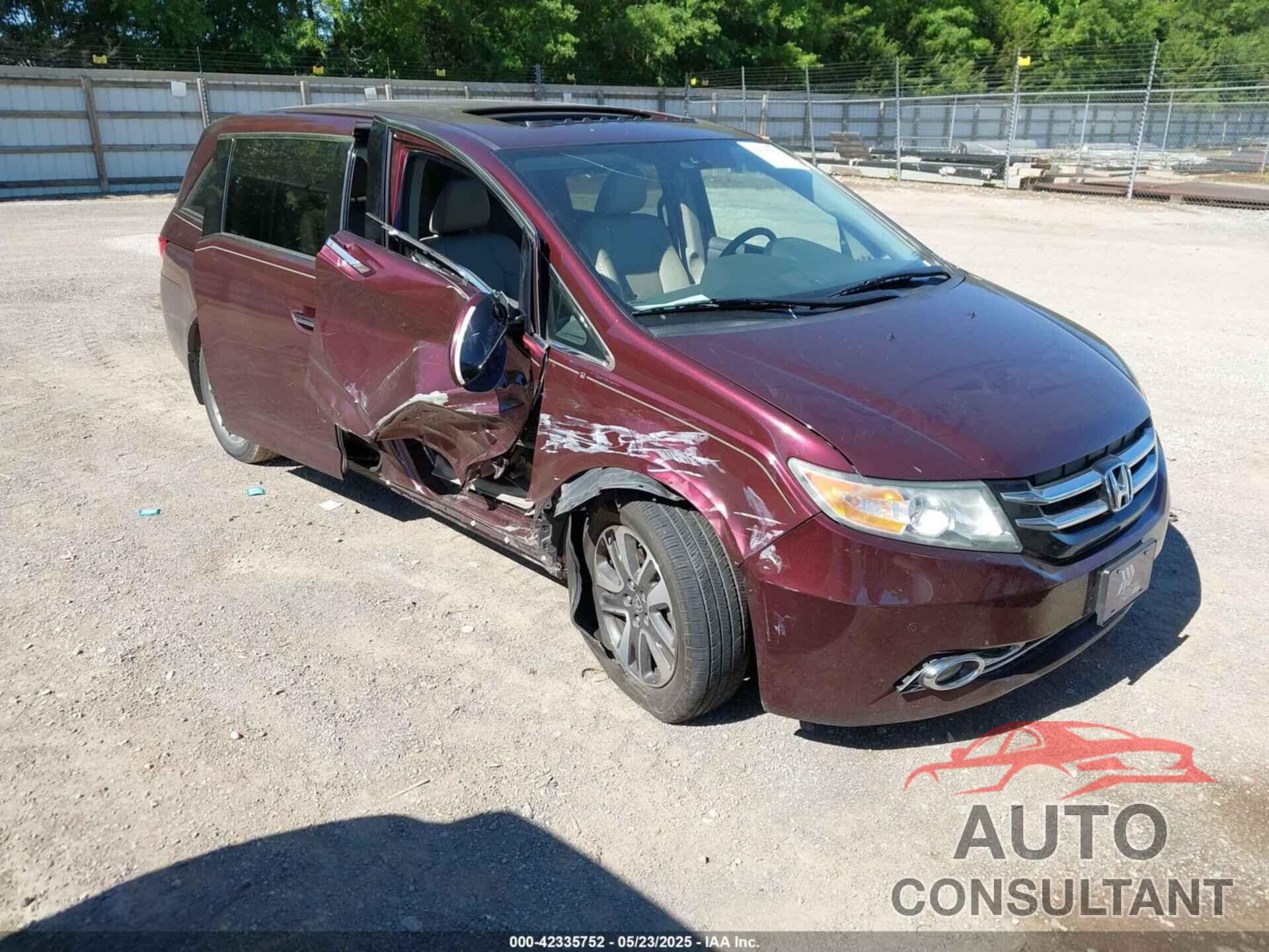 HONDA ODYSSEY 2014 - 5FNRL5H91EB099578