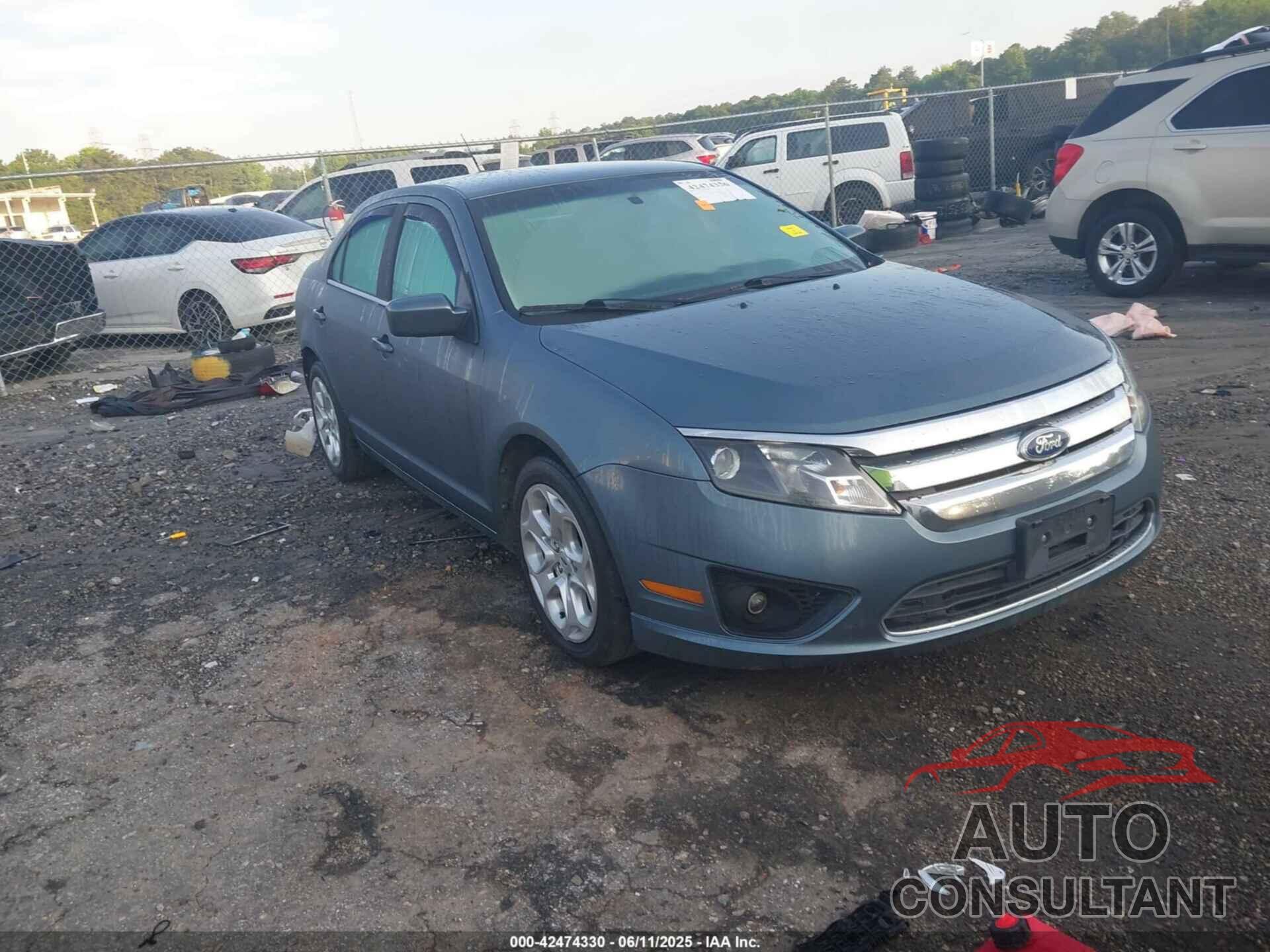 FORD FUSION 2011 - 3FAHP0HA0BR161324